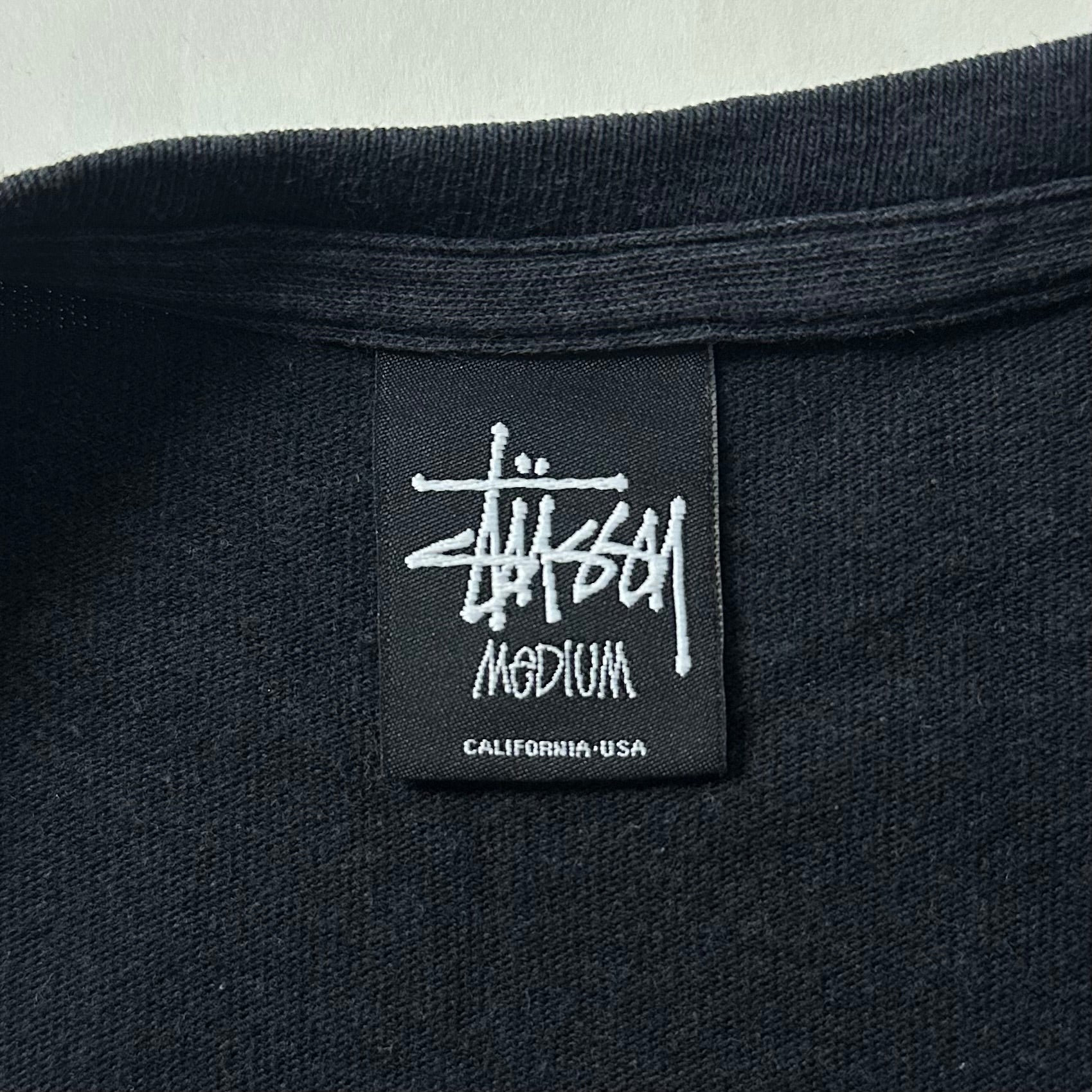 Stussy Basic Logo T-Shirt in Black (Size Medium)