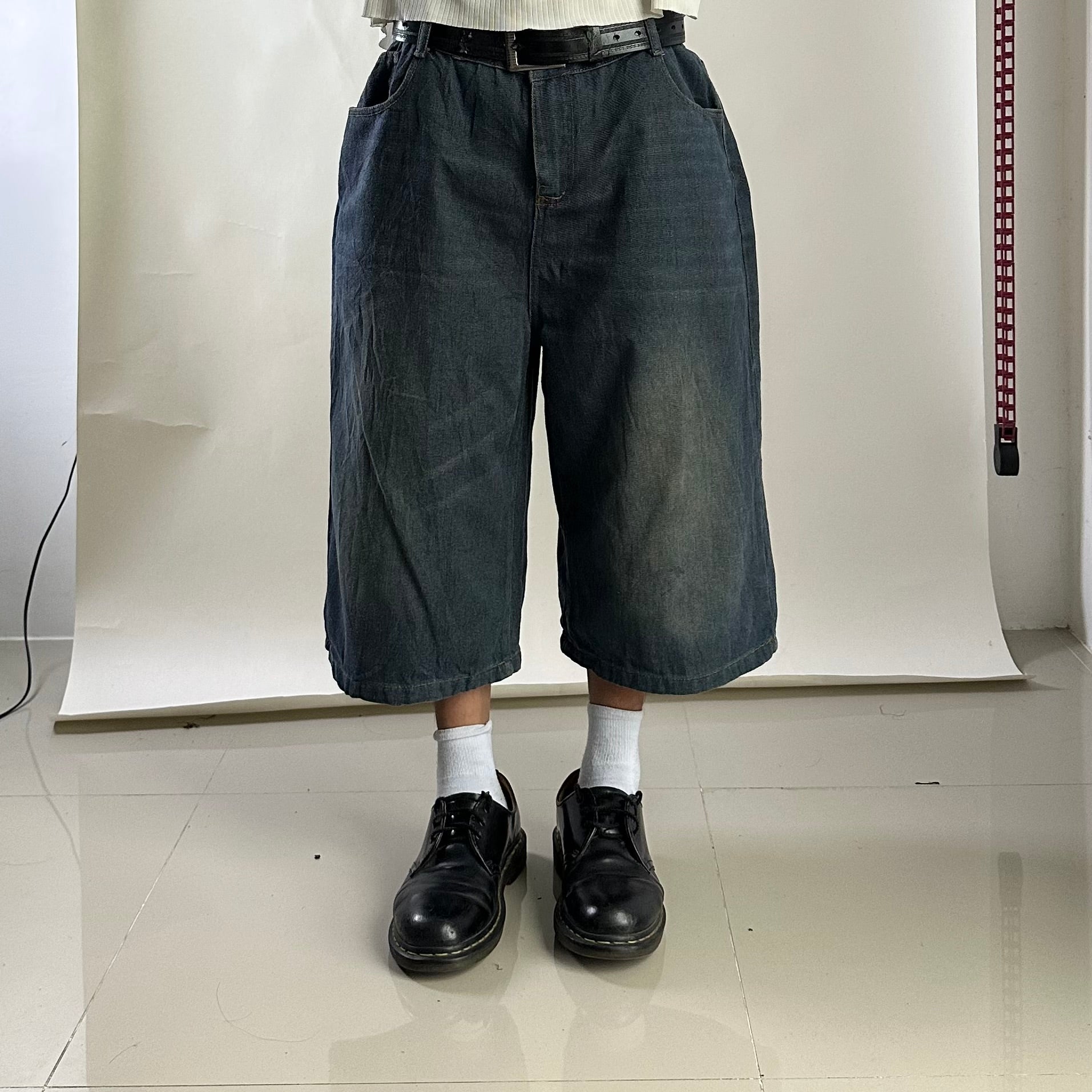 Random Baggy Long Jorts Washed Blue (Size 36)