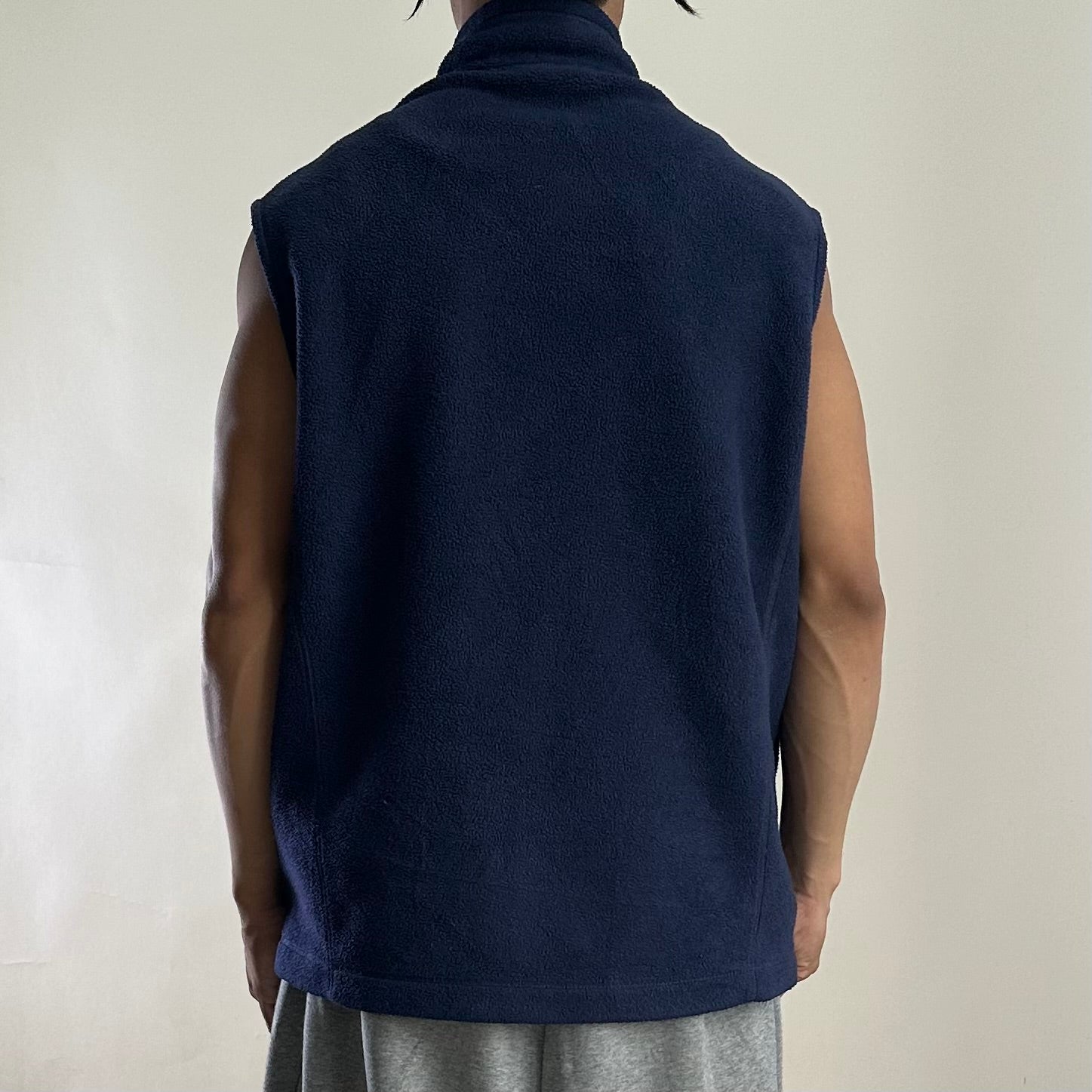 Patagonia Men’s Synchilla Fleece Vest In Dark Navy Blue (Size Large)