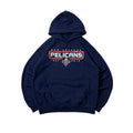 NBA New Orleans Pelicans Hoodie Jacket in Navy Blue (Size Medium)