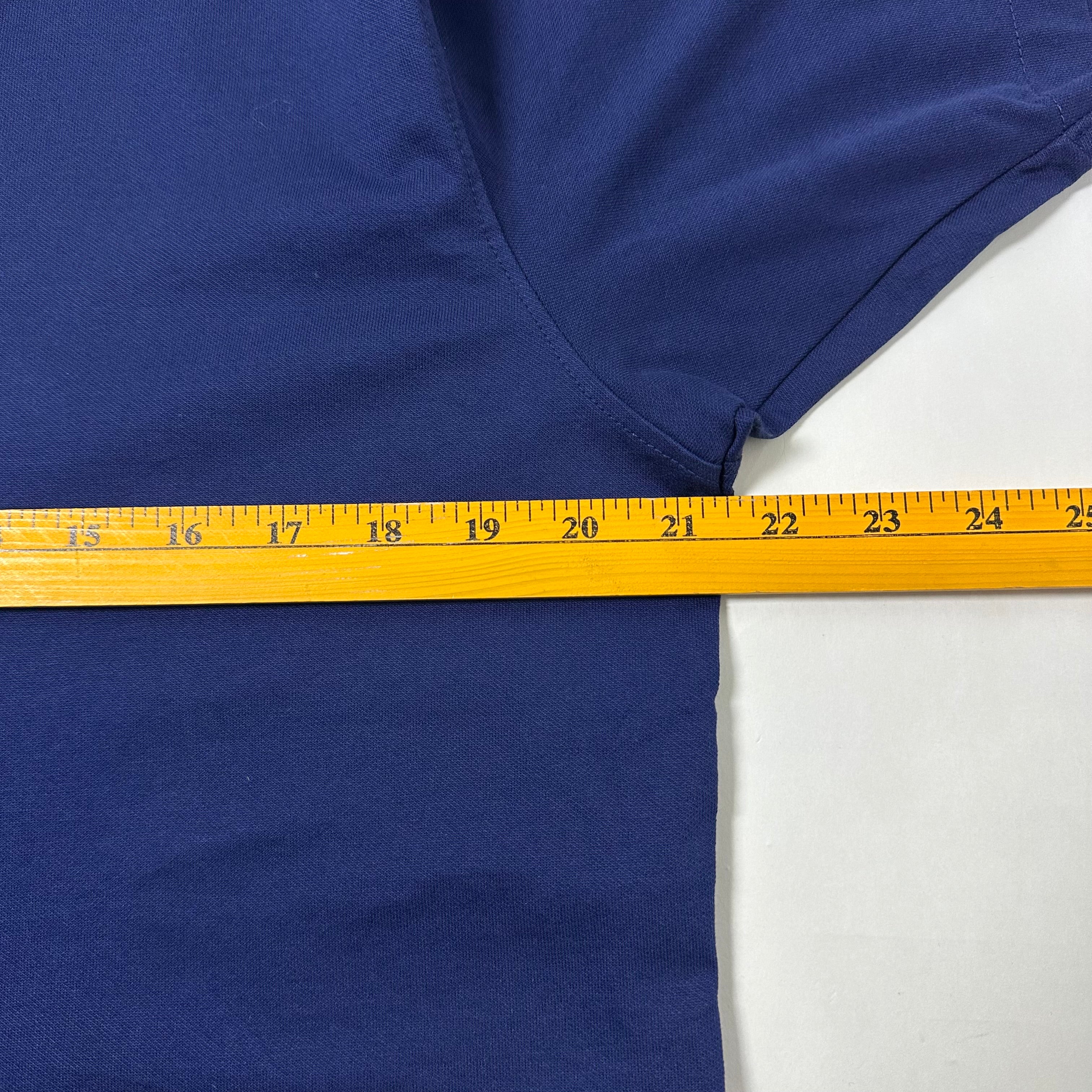 Uniqlo Short Sleeve Polo in Navy (Size Medium)