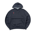 Champion Script Logo Hoodie Jacket Gray Size Small (Fits Large)