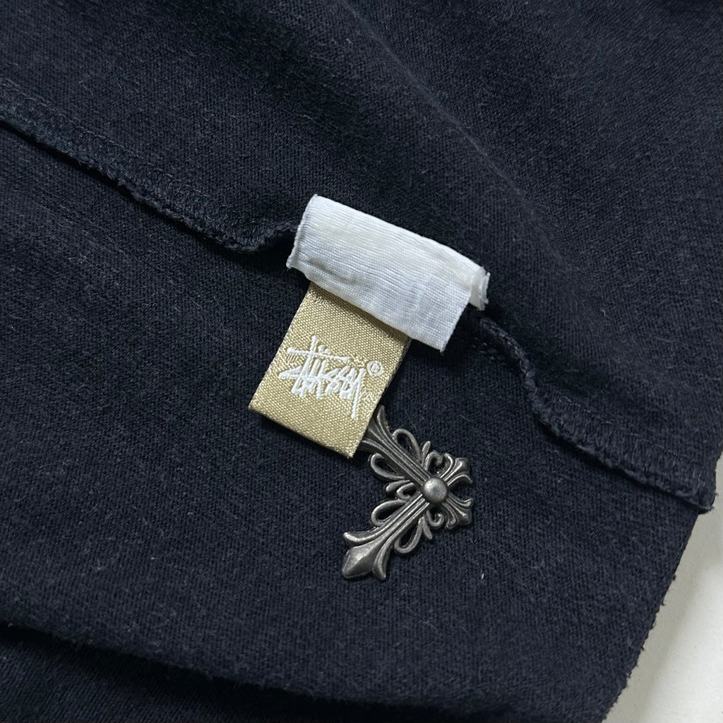 Stussy Basic Logo T-Shirt in Black (Size Medium)