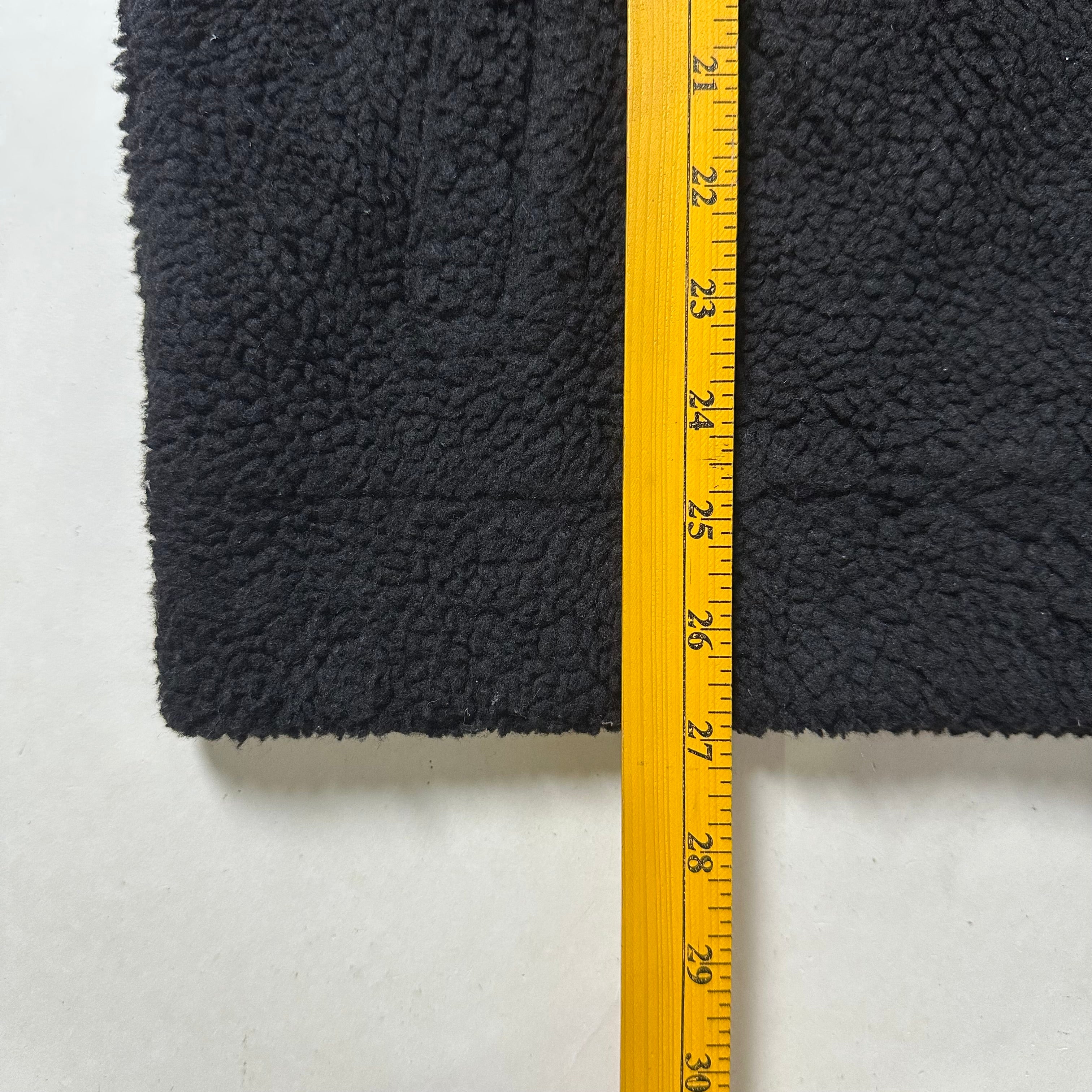 Guess Fleece Hooded Zip-up Jacket in Black (Size Medium)
