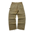 Vintage Carhartt Double-Knee Big Patch Carpenter Pants Faded Brown Size 32-33