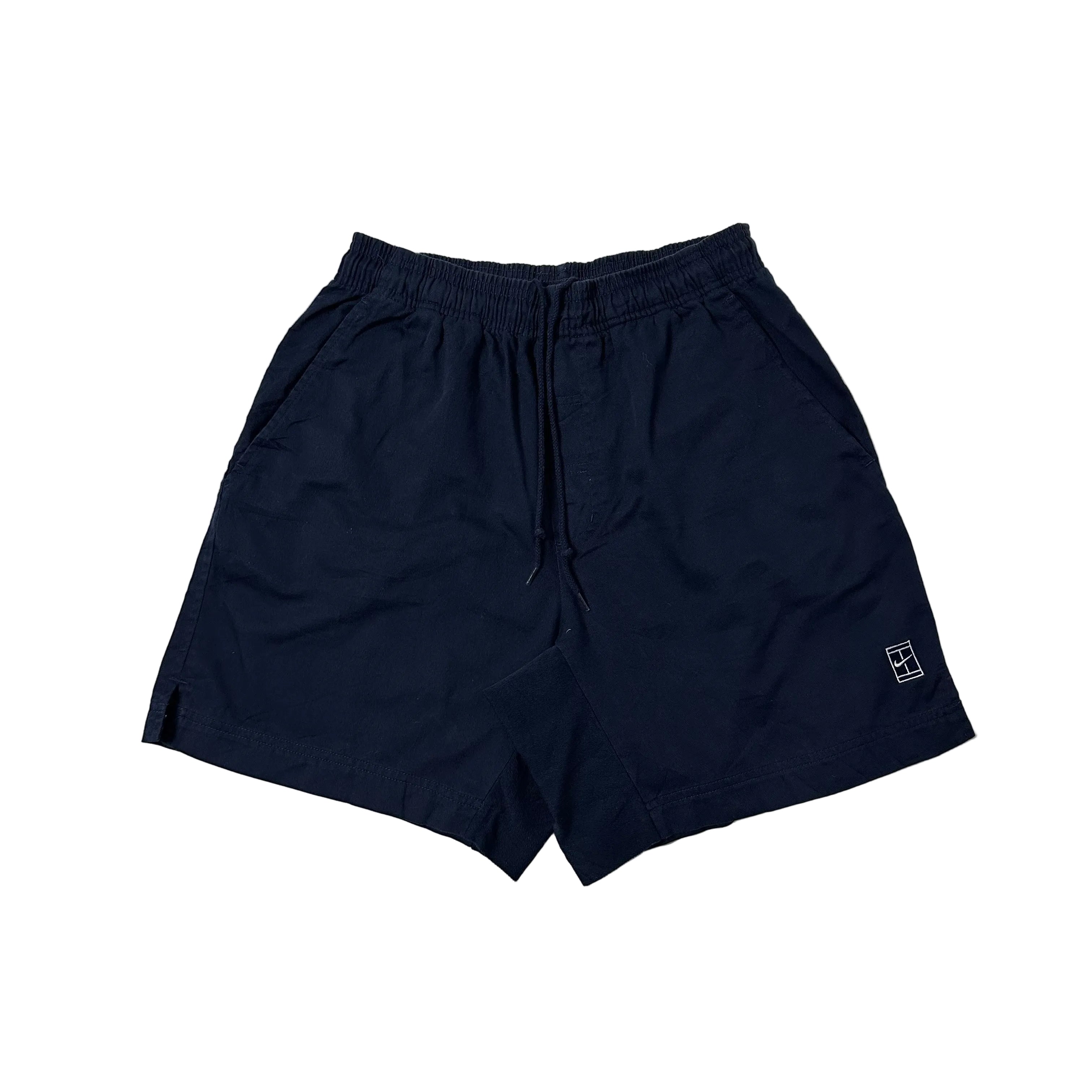 1990s Nike Court Navy Blue Tennis shorts often associated with Andre Agassi (Size Large 30-33) - SOLD