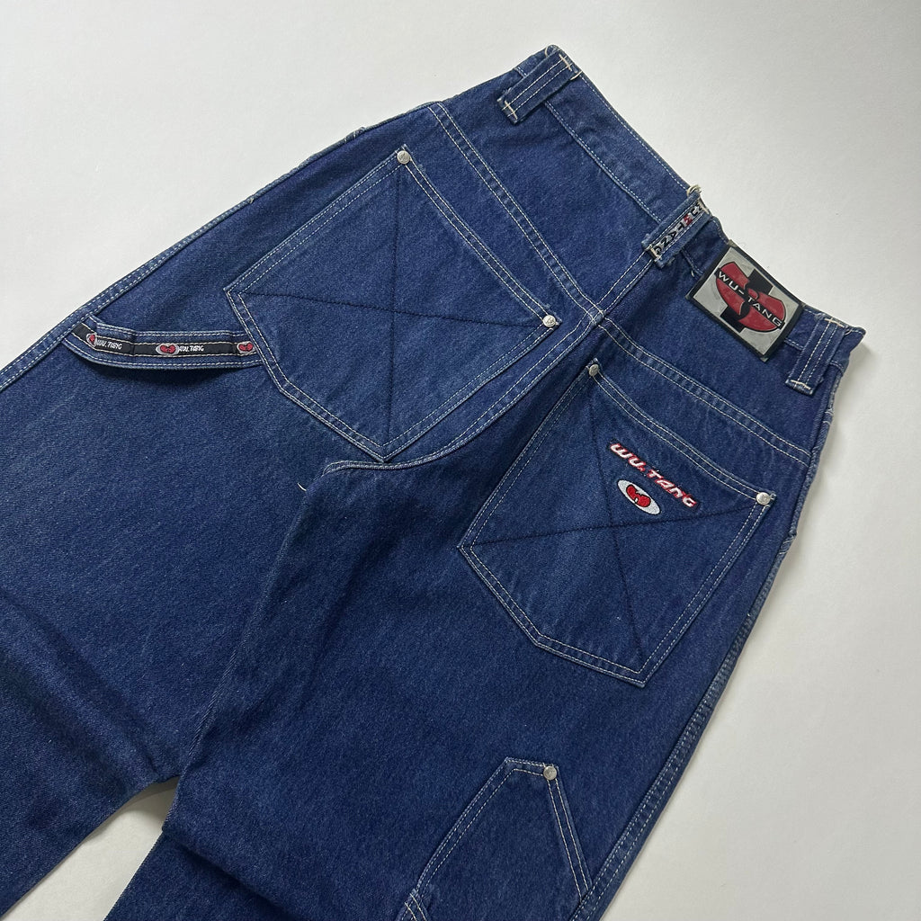 Wu-Tang Clan Carpenter Pants in Dark Blue Jeans (Size 28)