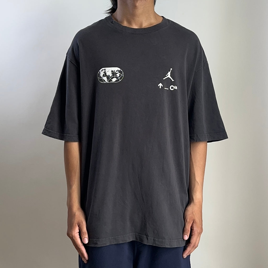 Air Jordan FW22 LogoT T-shirt Dark Gray Size XL
