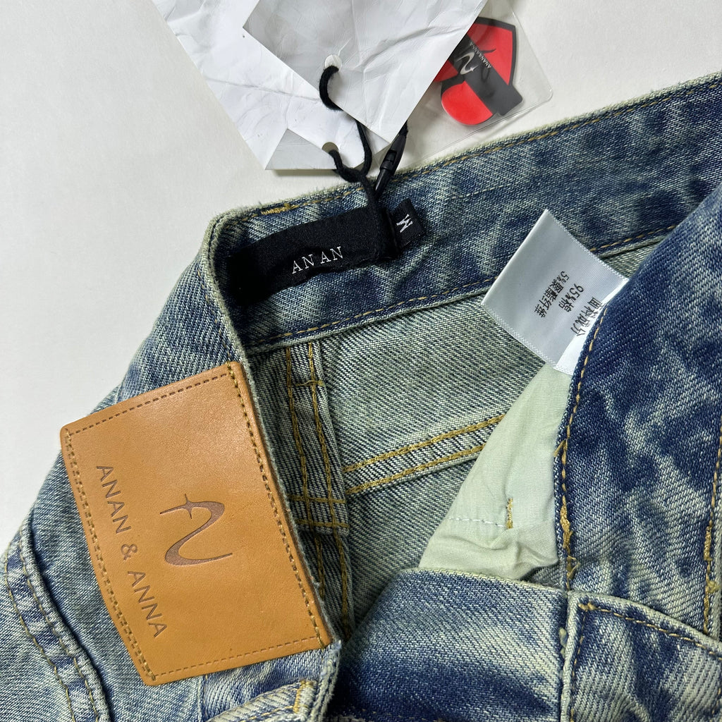BRAND-NEW ANAN&ANNA Denim Baggy Pants (Size 28)