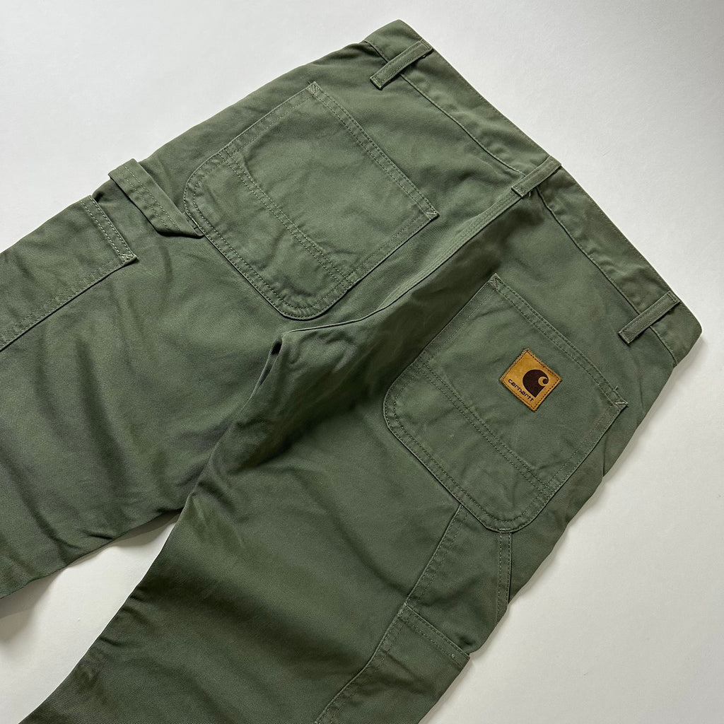 Carhartt WIP Moss Green Carpenter Pants (Size 30-31)