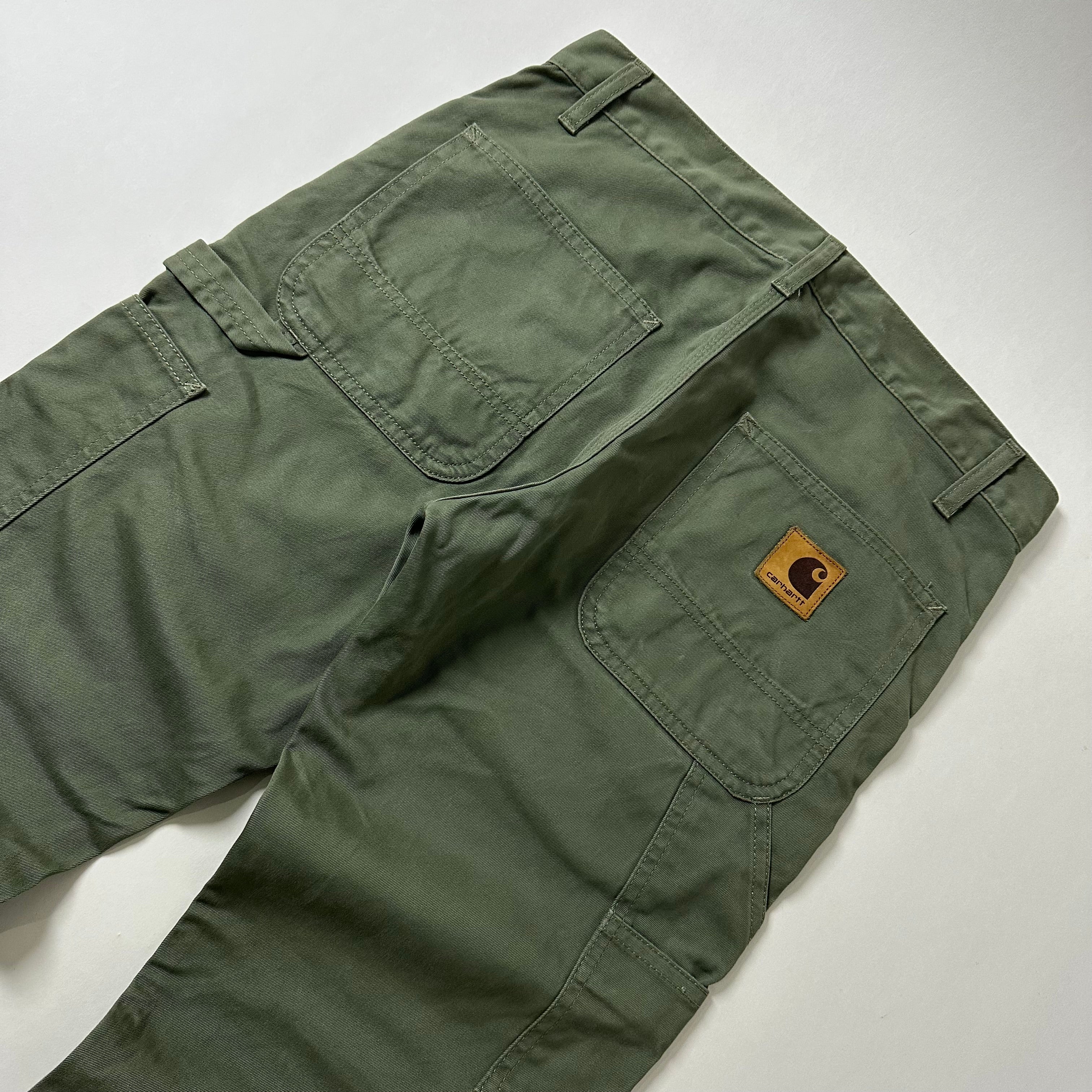 Carhartt WIP Moss Green Carpenter Pants (Size 30-31)