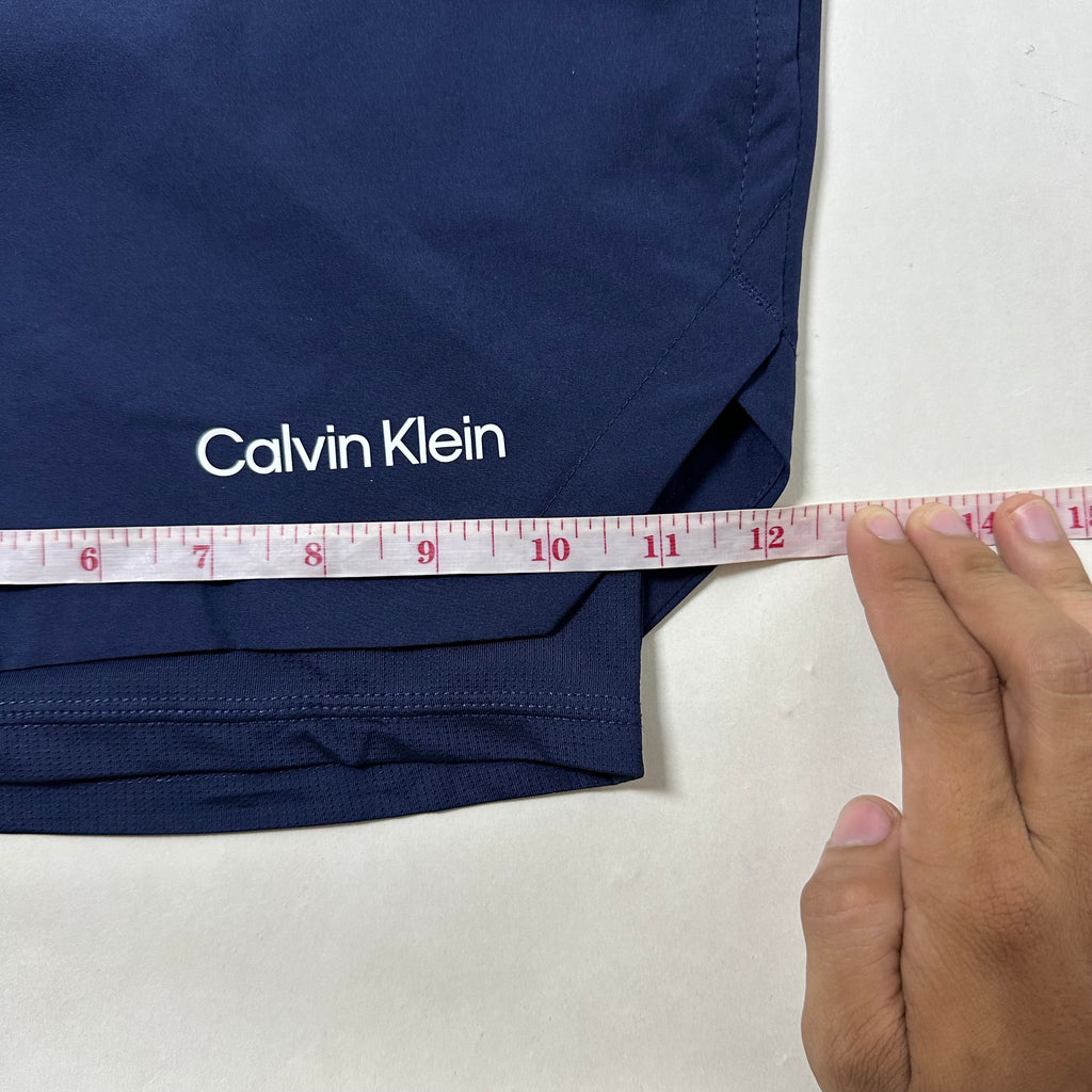 BRAND NEW Calvin Klein Hybrid Swim Shorts Navy Blue Size Large (32-38)