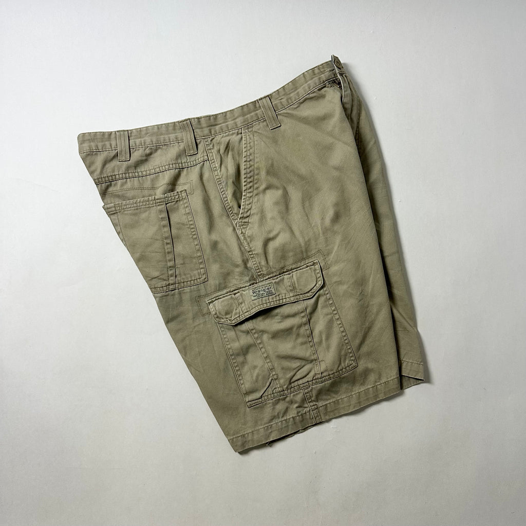 Wrangler Cargo Shorts In Khaki (Size 38) — SOLD