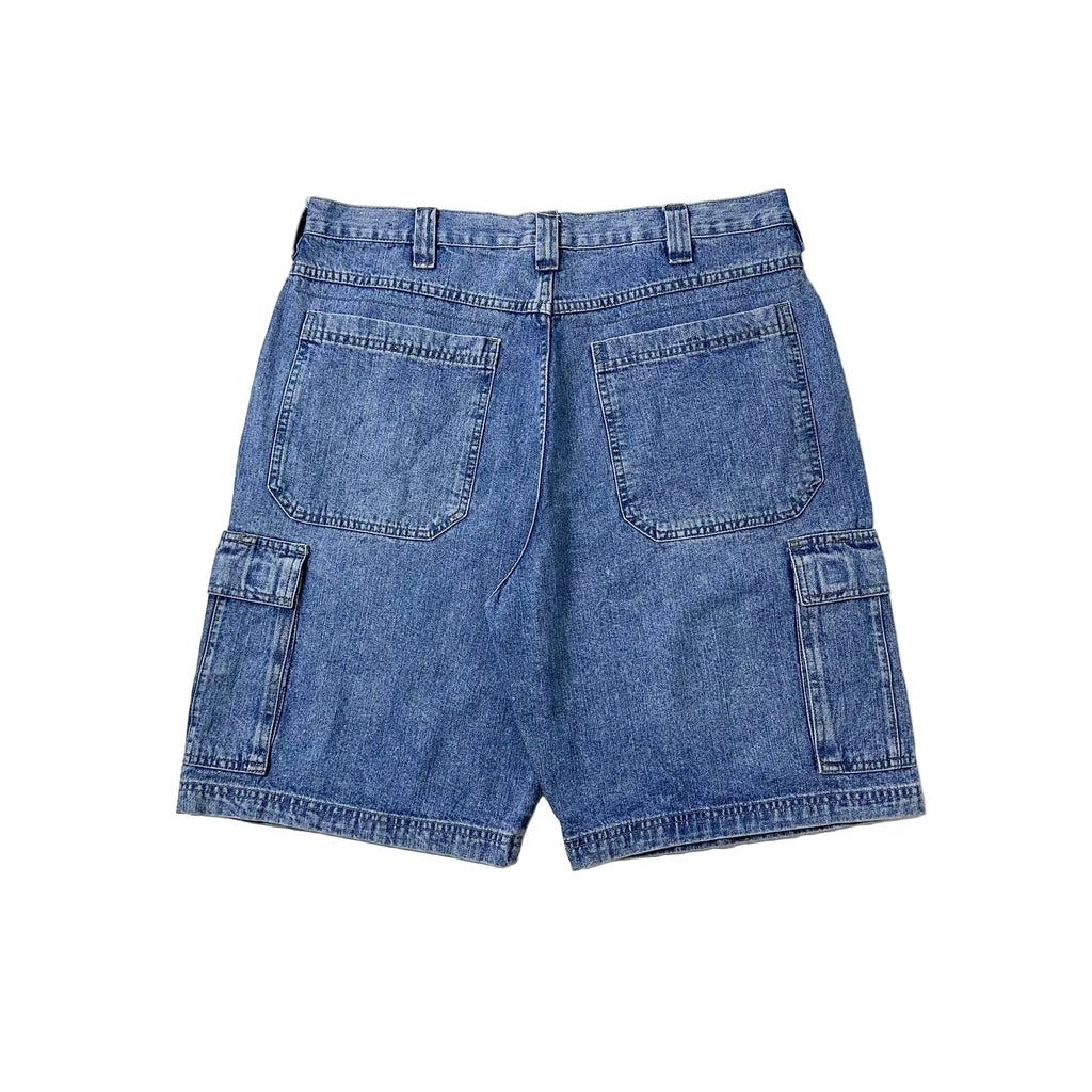 Wrangler Cargo Denim Jorts (Size 34) — SOLD