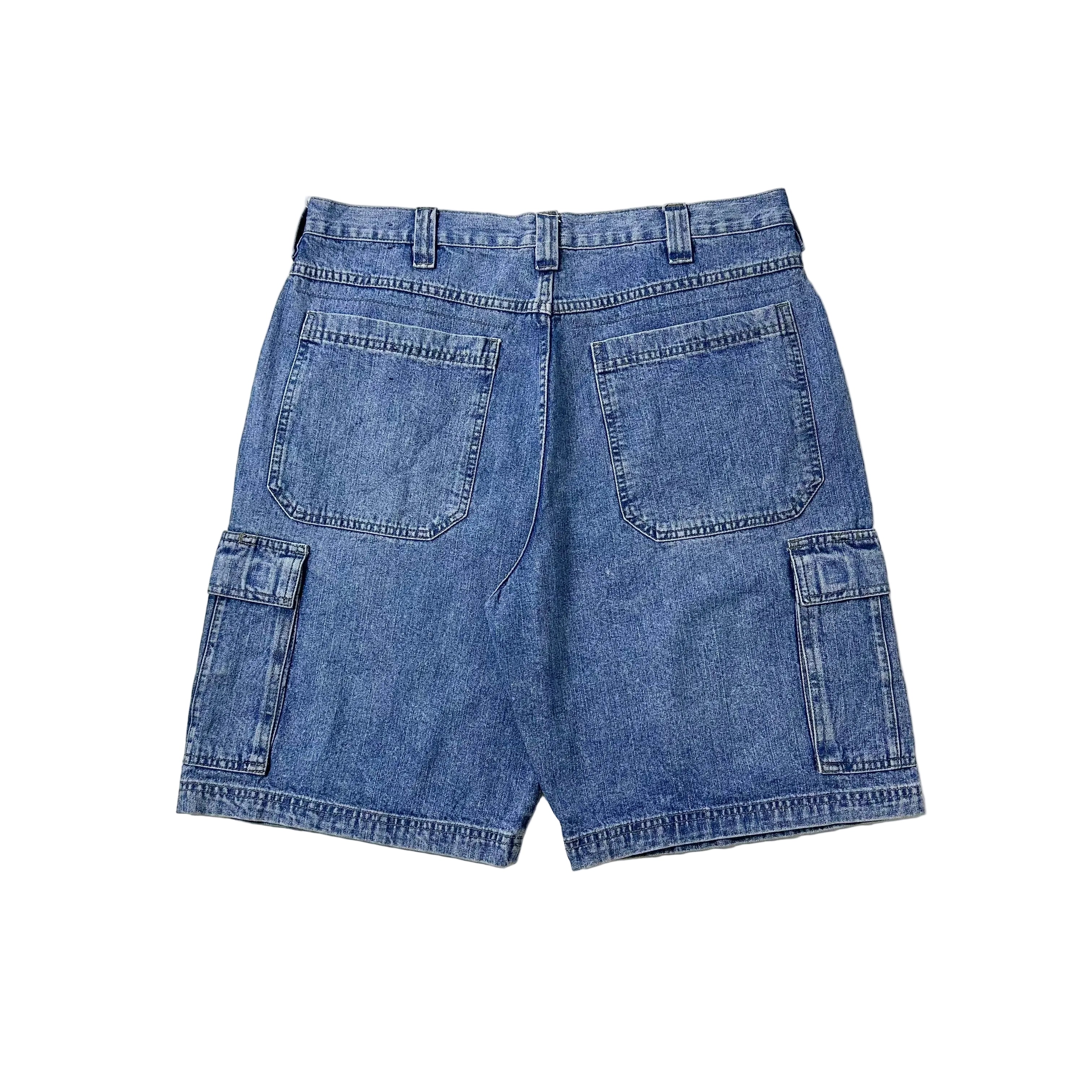 Wrangler Cargo Denim Jorts (Size 34) — SOLD