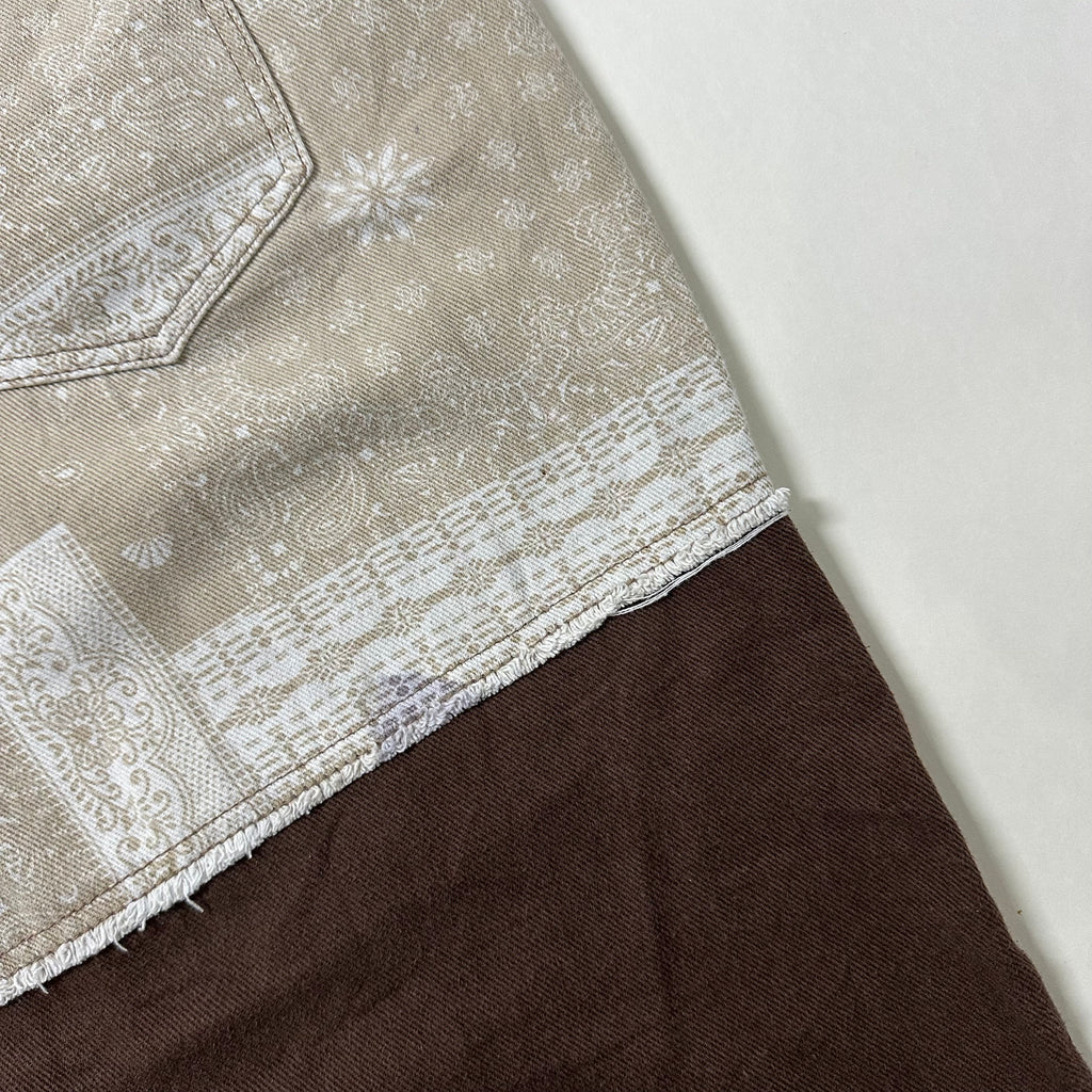 Paisley Patchwork Baggy Pants (Size 32-36)