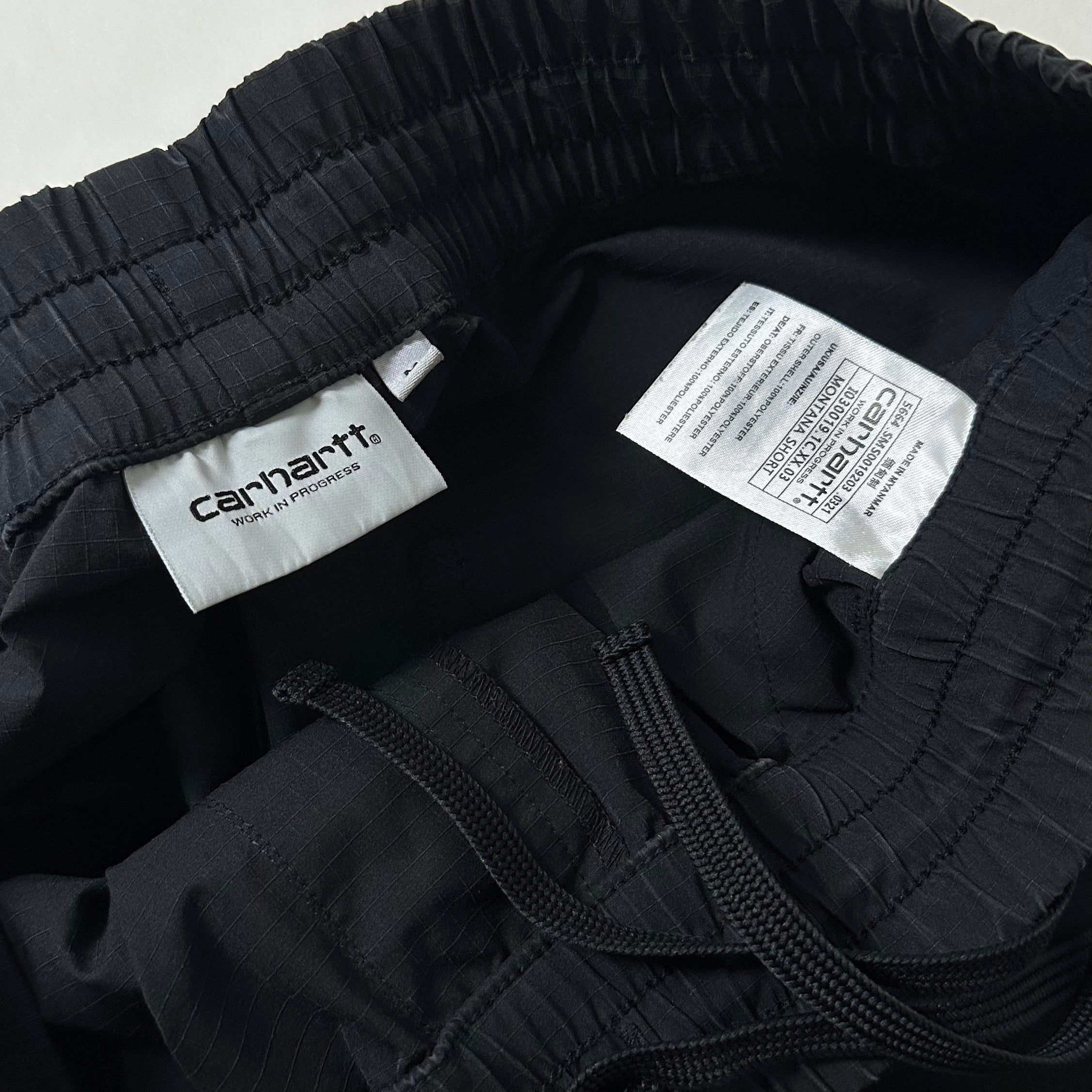 Carhartt WIP Double Knee Carpenter Shorts in Black (Size 30-36)