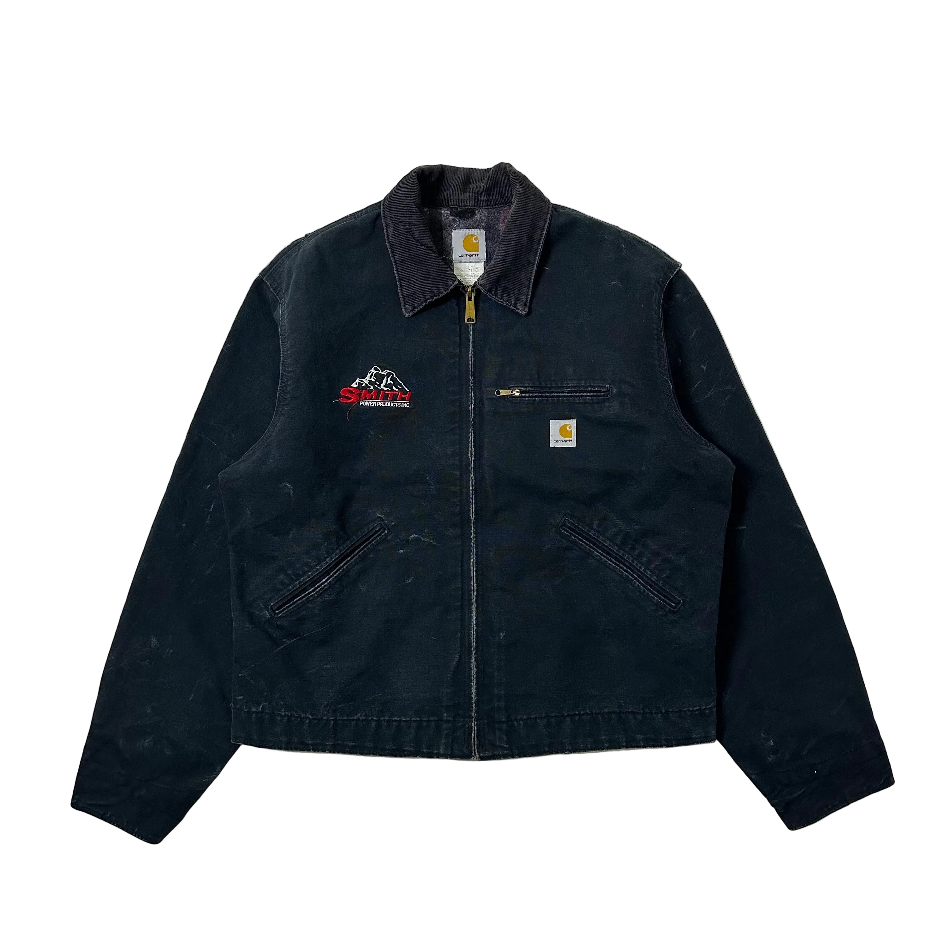 Vintage 2006 Carhartt J01 Detroit Jacket in Black (Size Medium