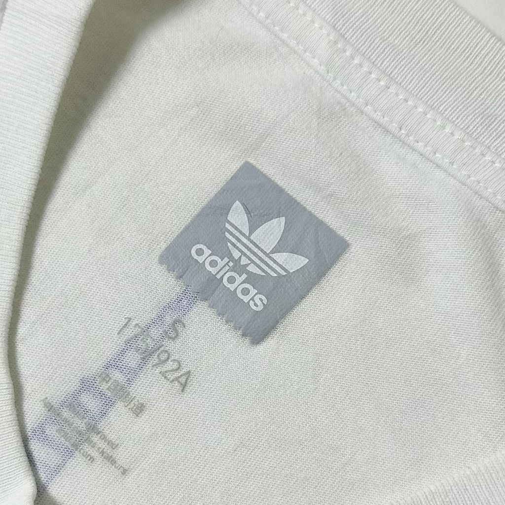 Adidas Grand T-Shirt, specifically the "White Red Blue" Small