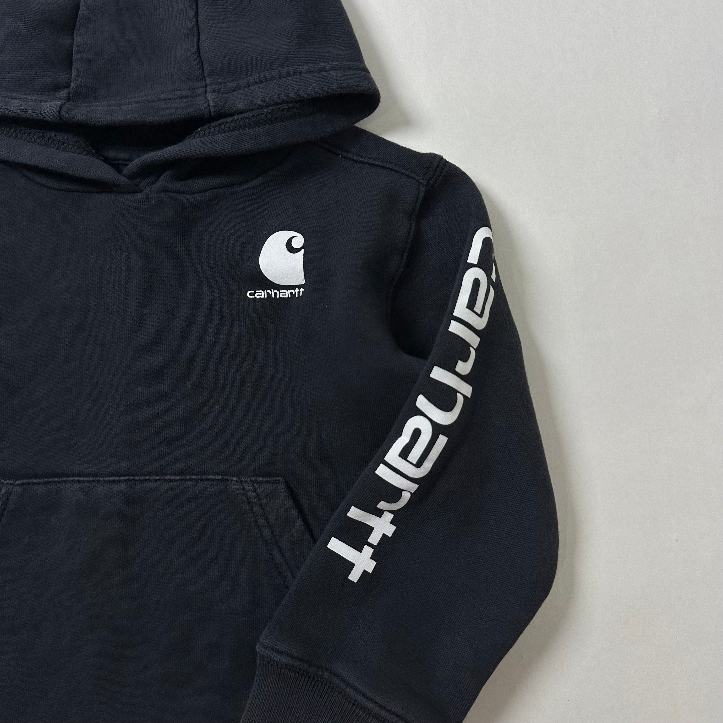 Carhartt Pullover Hoodie Jacket in Black for Kids (Size 5)