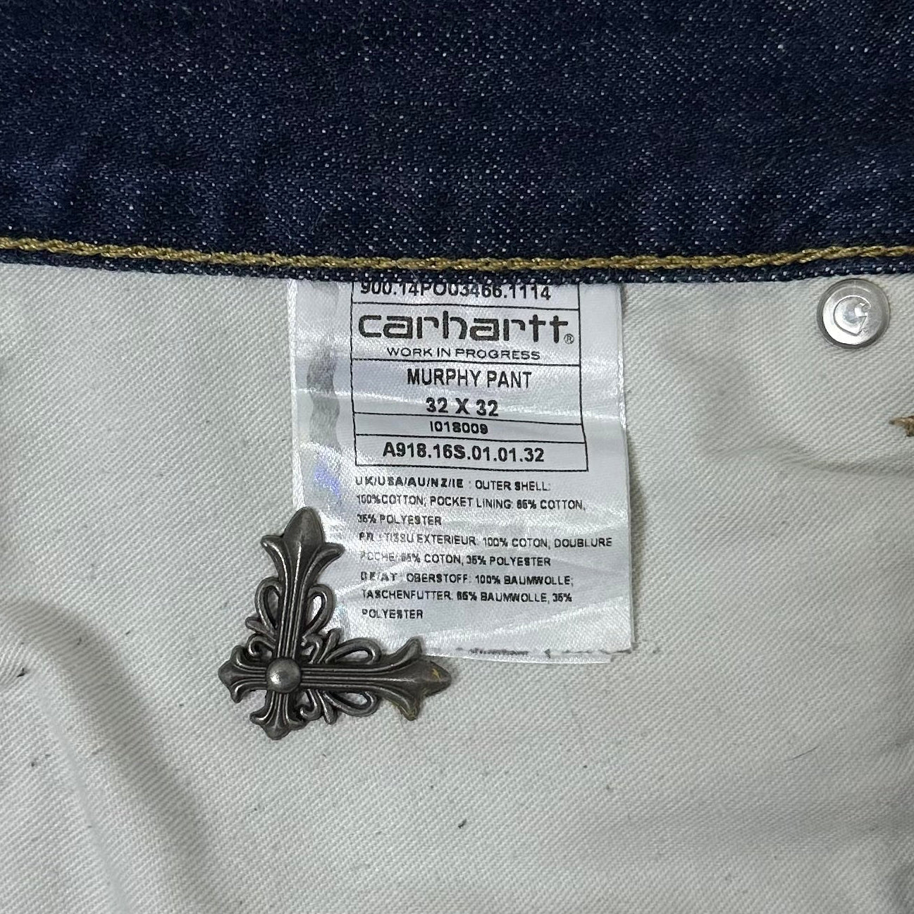Carhartt WIP Murphy Denim Pants (Size 32-34)