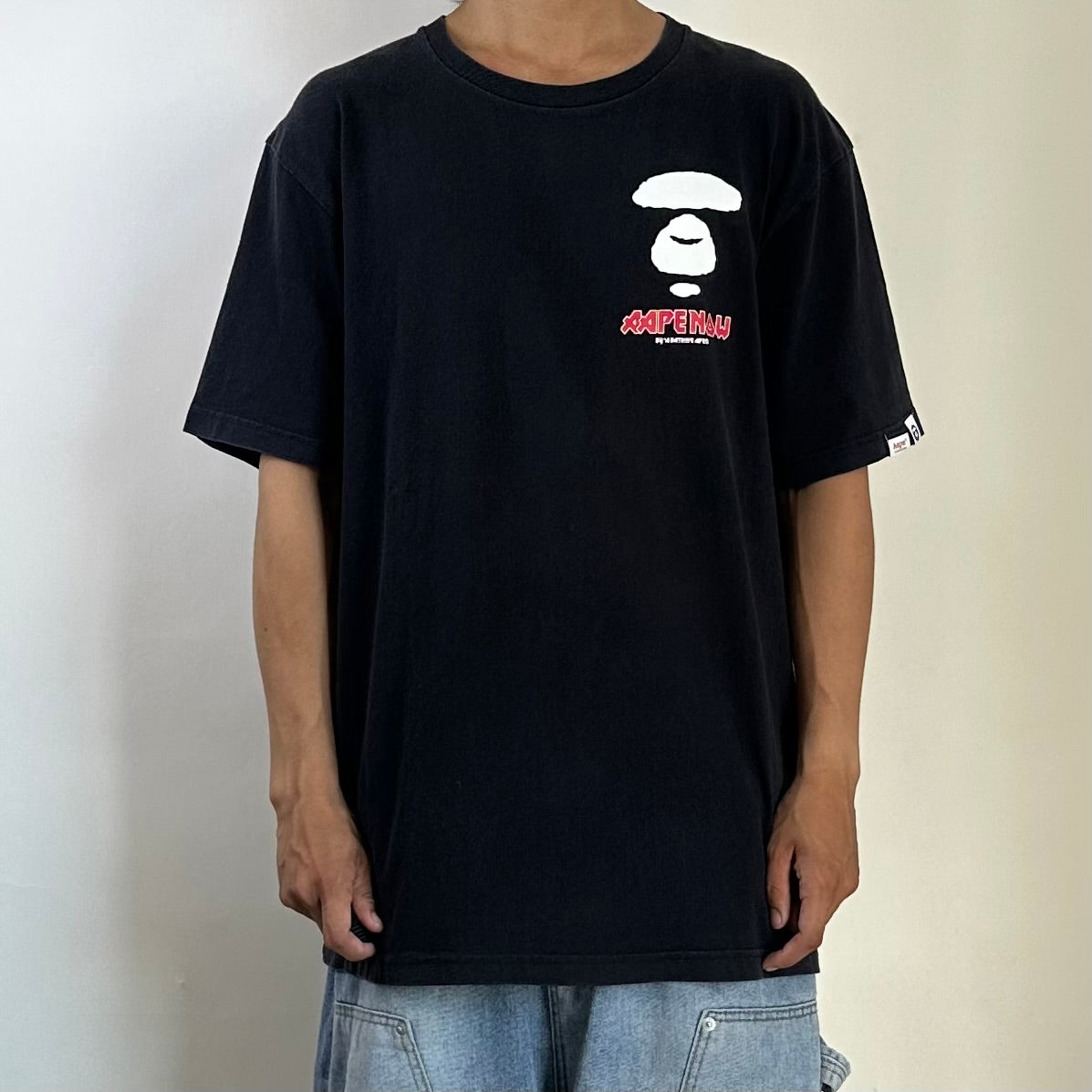 AAPE by A Bathing Ape T-shirt Black (Size XL) - SOLD – Ukay Salakay