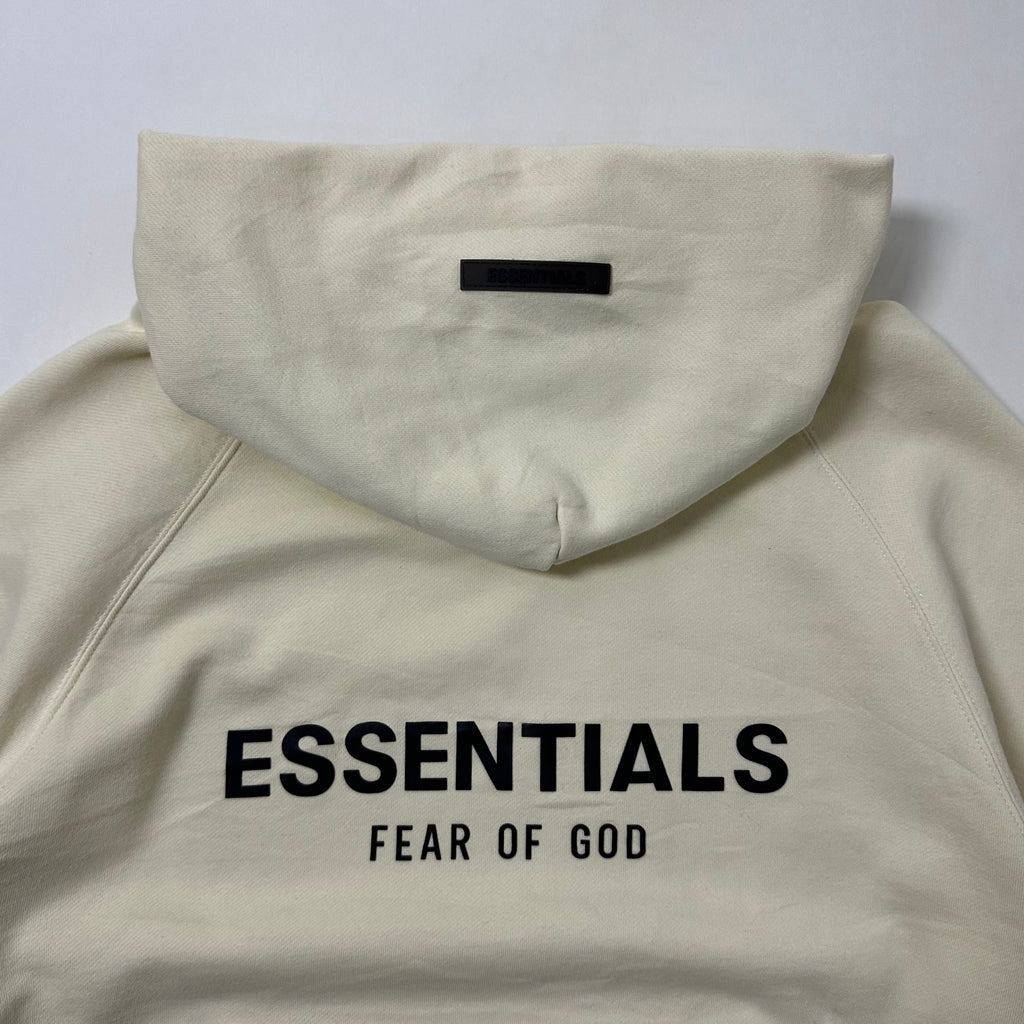Essentials Pullover Hoodie Jacket Cream Size Small (Fits Large) OFF only