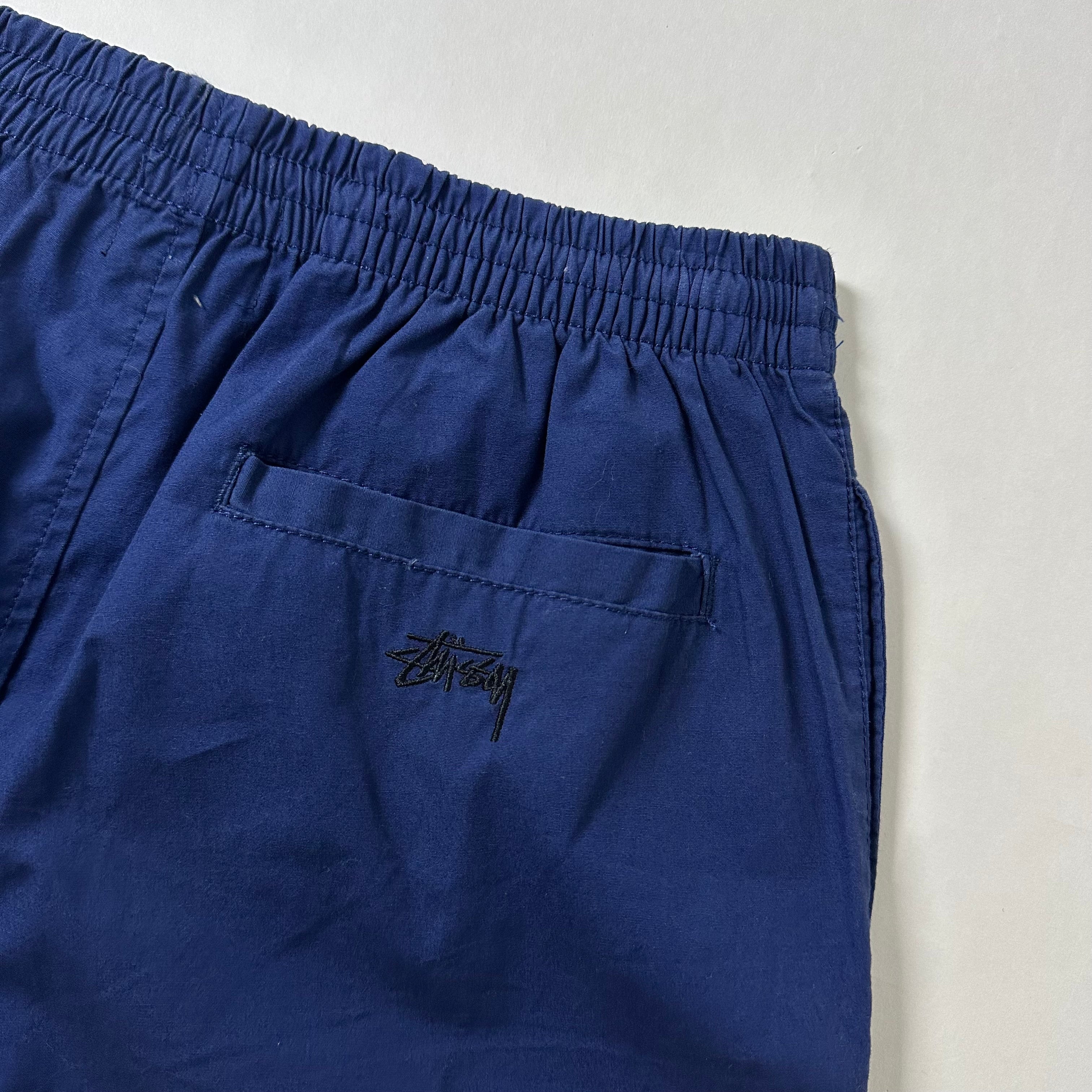 Stussy Nylon Shorts 8 Ball Logo in Three-tone color (Size 28-34)