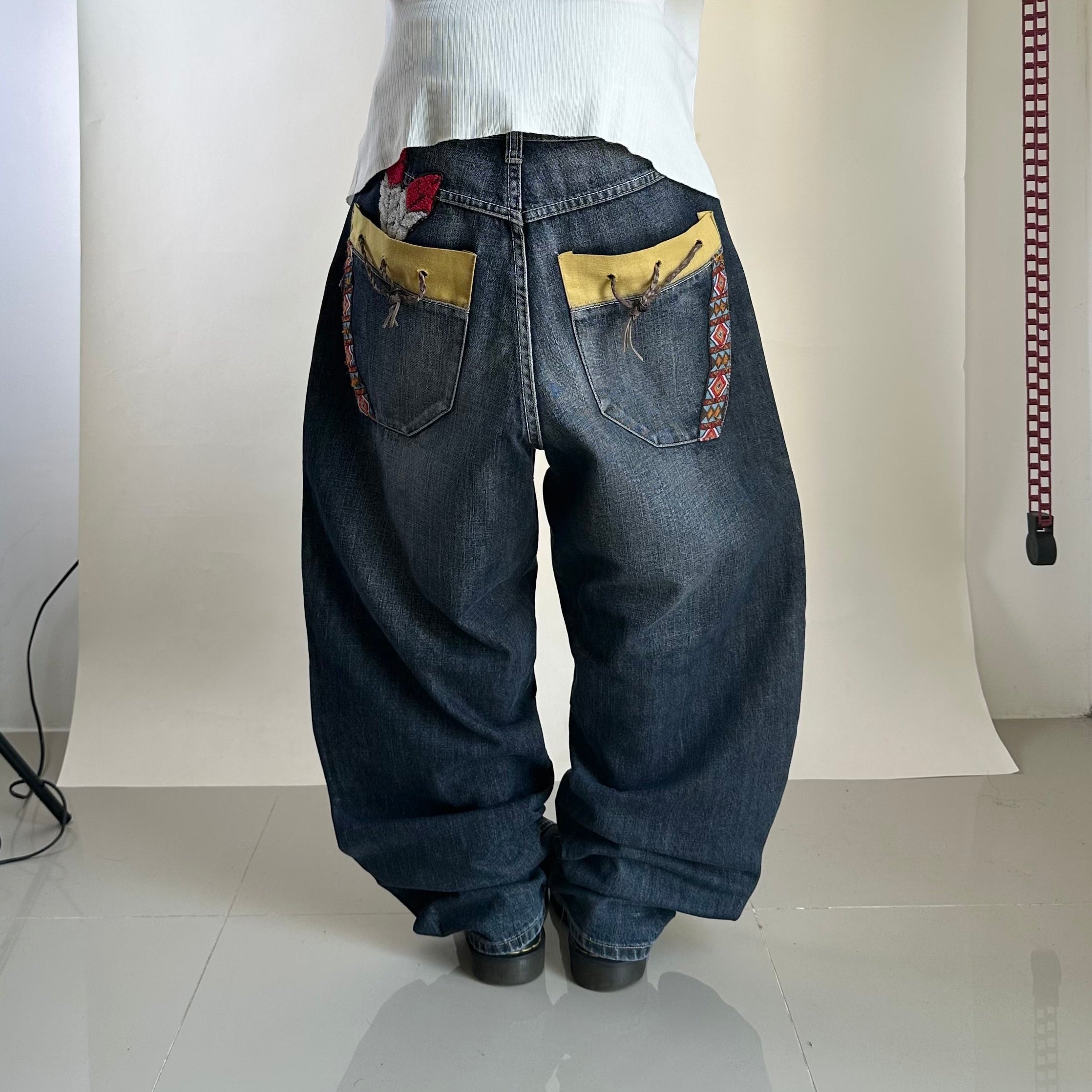 Ecko Unlimited Y2k Baggy Black Washed Jeans (Size 32) - SOLD