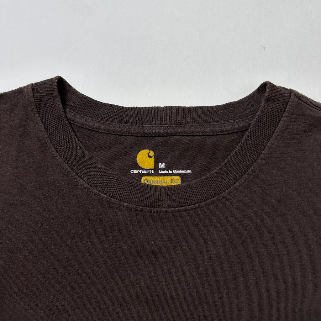 Carhartt K87 Pocket T-shirt Dark Brown (DKB) Medium