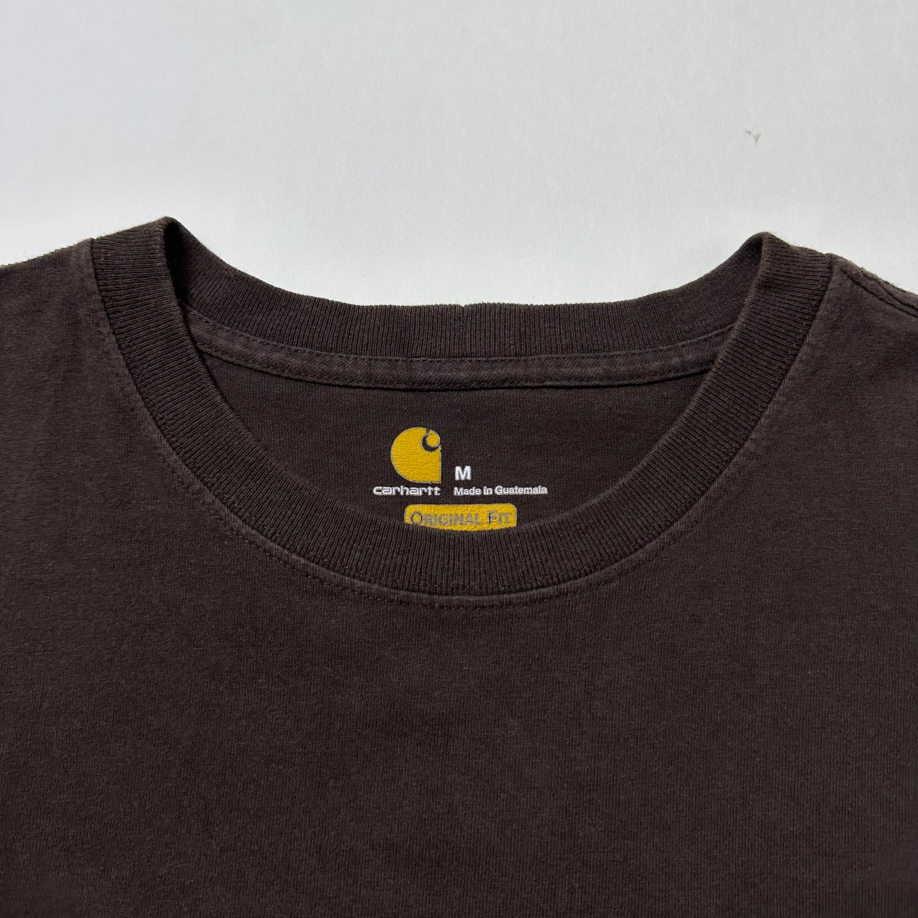 Carhartt K87 Pocket T-shirt Dark Brown (DKB) Medium