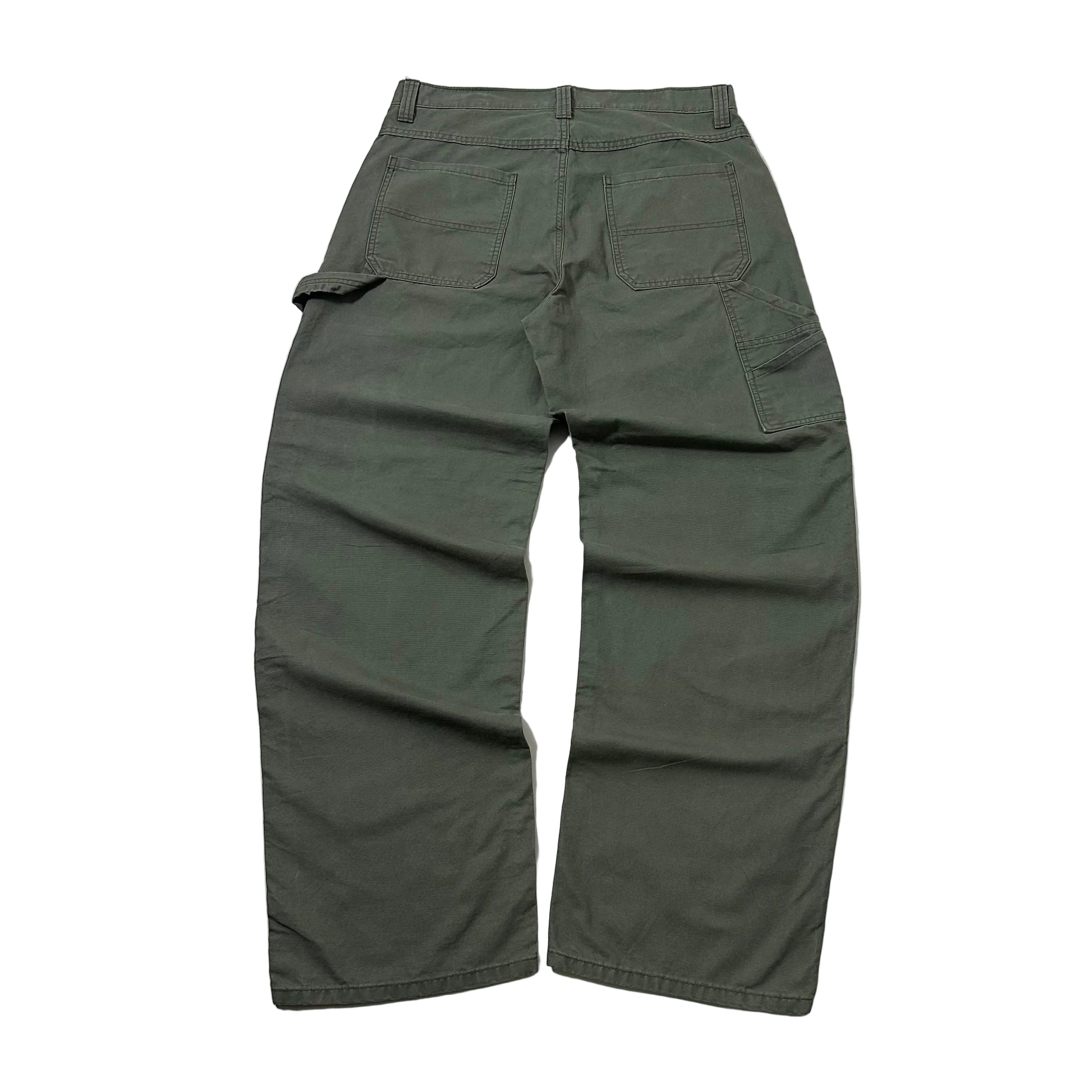 Old Navy Vintage Baggy Carpenter Pants Moss Green (Size 34-36)