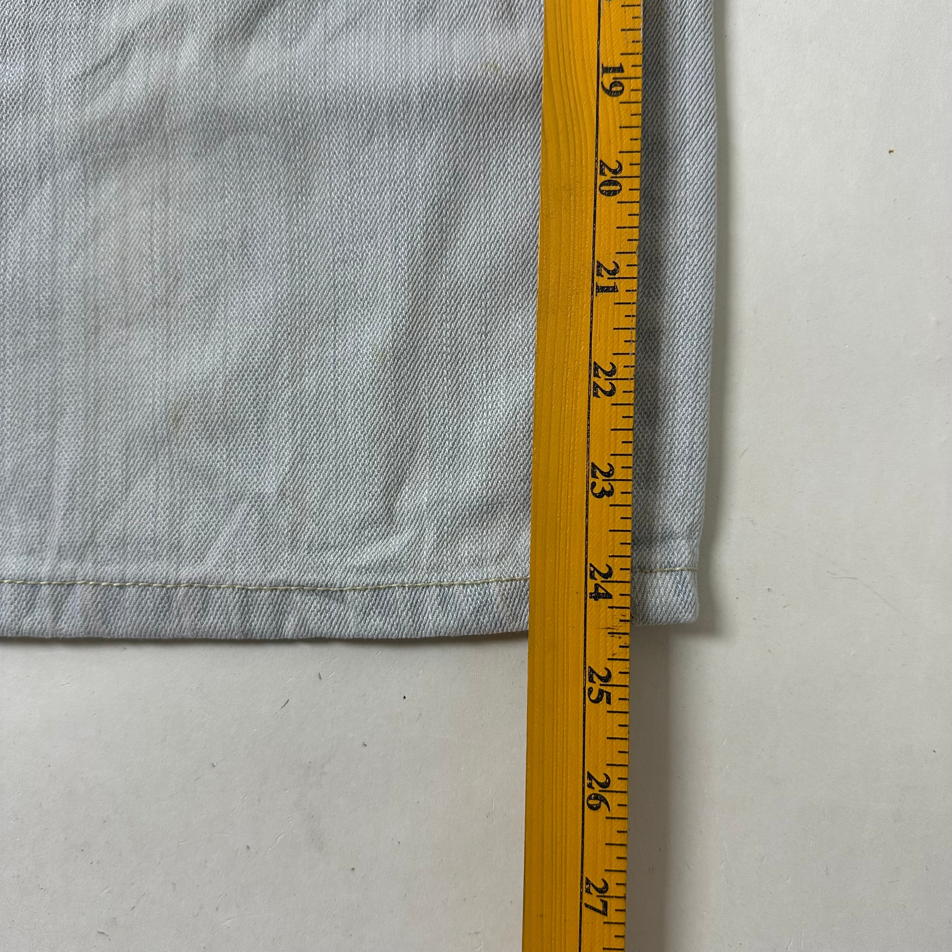 Y2K AVIREX Light Wash Jorts (Size 36)
