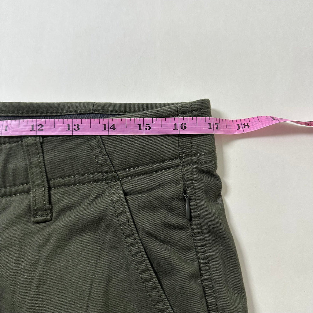 LEE Regular Straight Cargo Pants in Olive Green (Size 33-34)