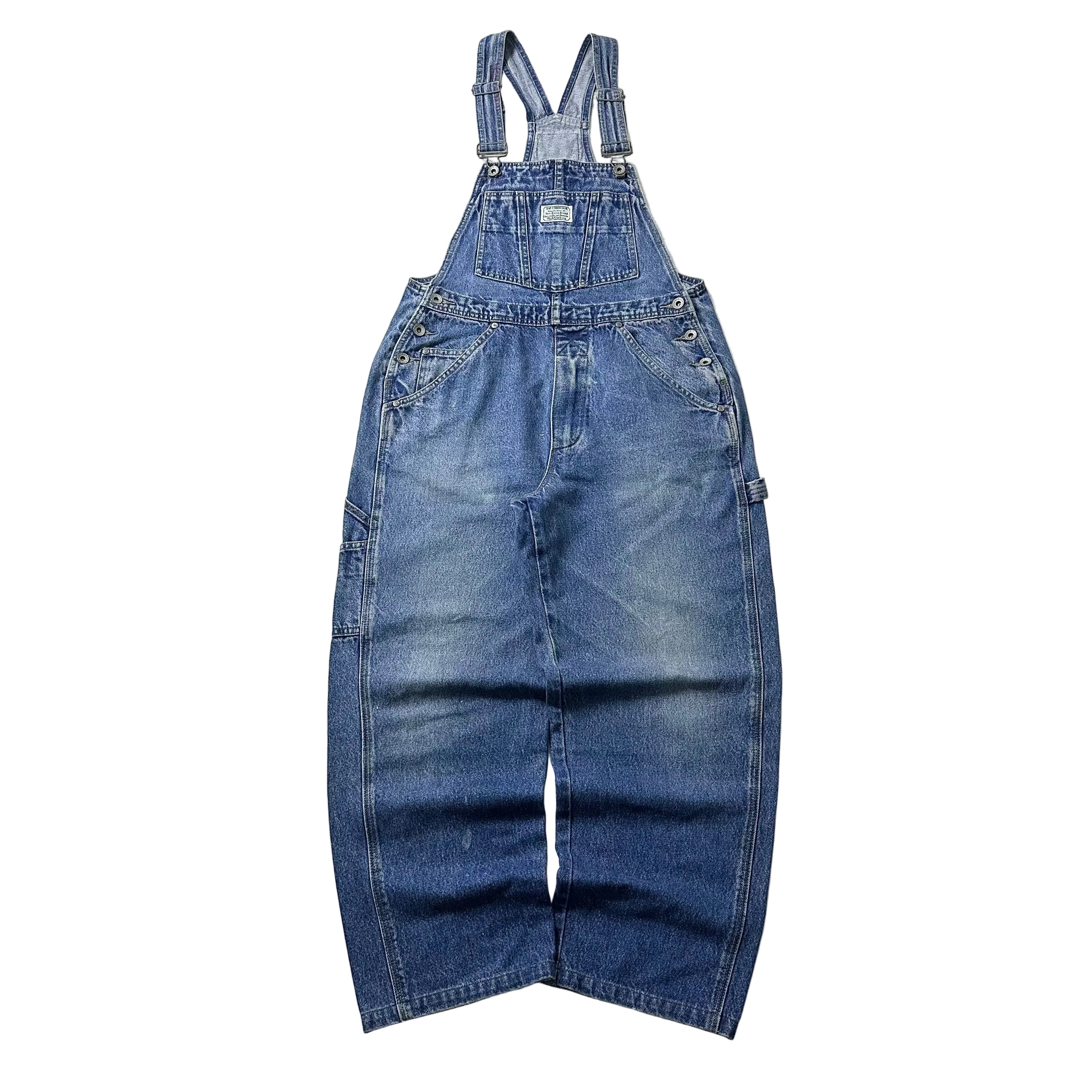 Vintage Levi’s Dungarees Bib Overalls Denim Wash (Size 32-33)