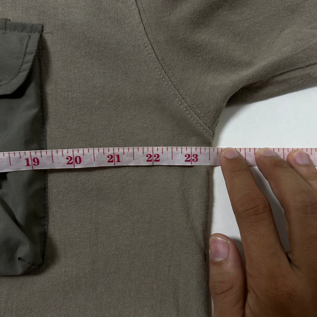 Niko And Utility Pocket T-Shirt Khaki Size XL