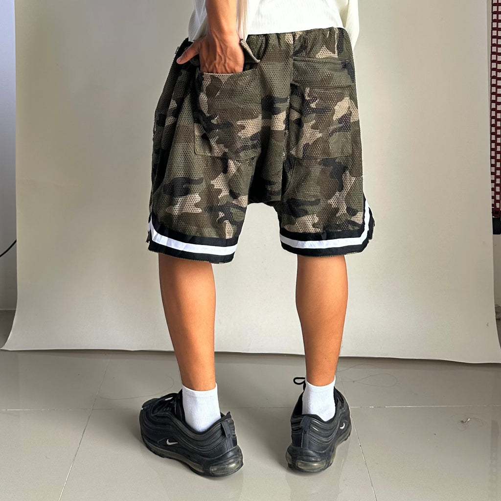 BO ESSENTIALS & YE Camouflage Mesh Shorts (Size 26-38)
