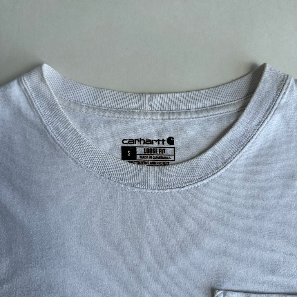 Carhartt K87 Pocket T-shirt White Small - SOLD