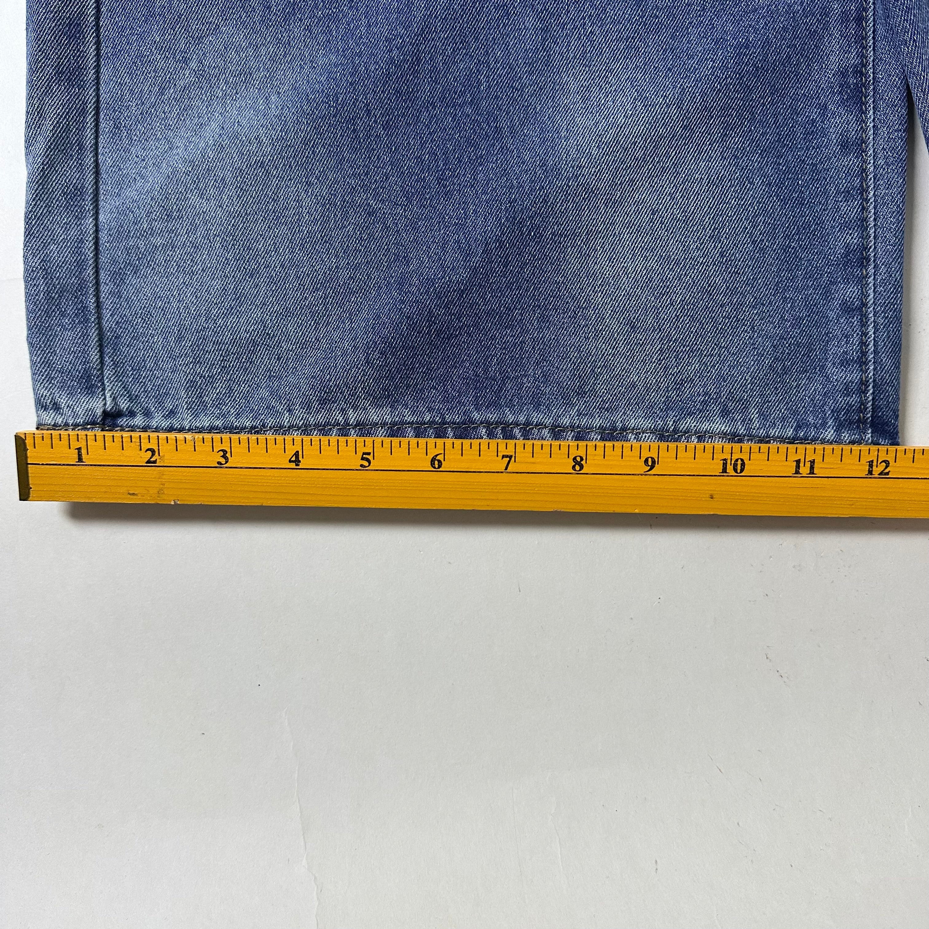 Random Baggy Long Jorts Washed Blue (Size 28)