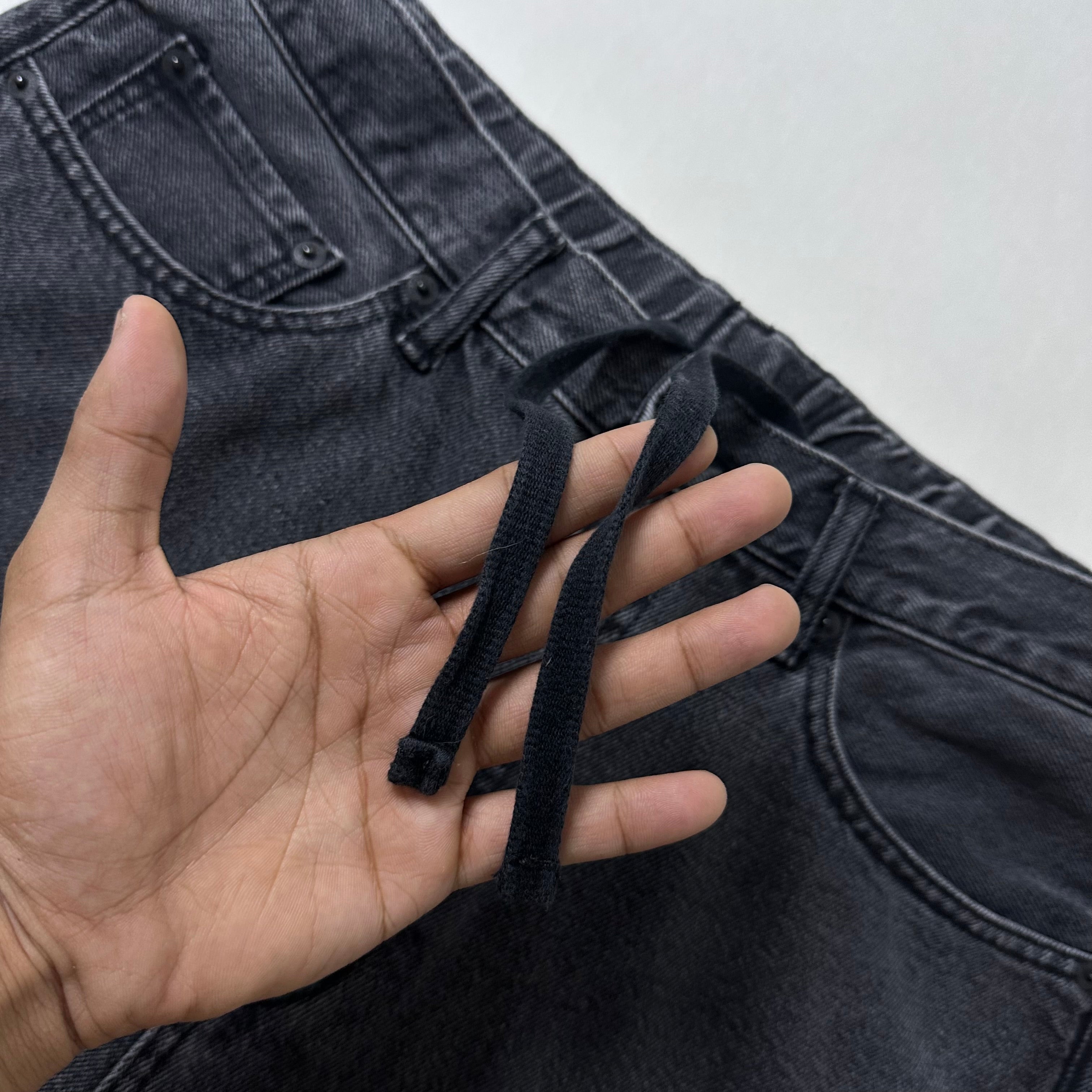 GU Baggy Jorts in Black Wash (Size 32)