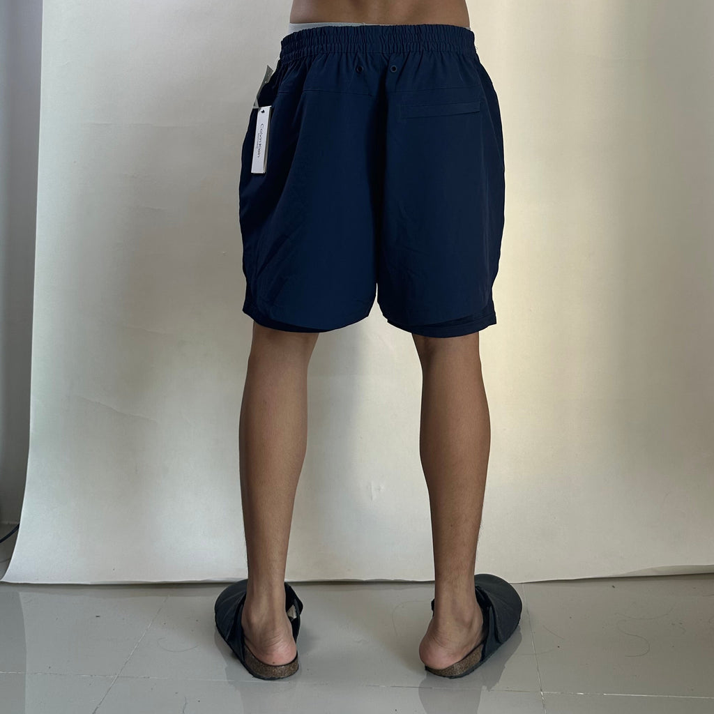 BRAND NEW Calvin Klein Hybrid Swim Shorts Navy Blue Size Large (32-38)