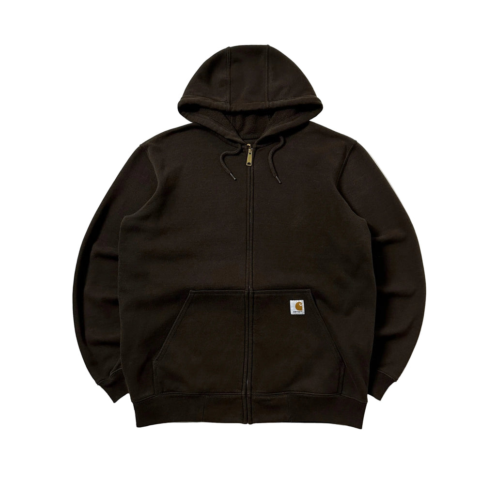 Carhartt Full-zip Hoodie Jacket in Choco Brown (Size Medium) — SOLD