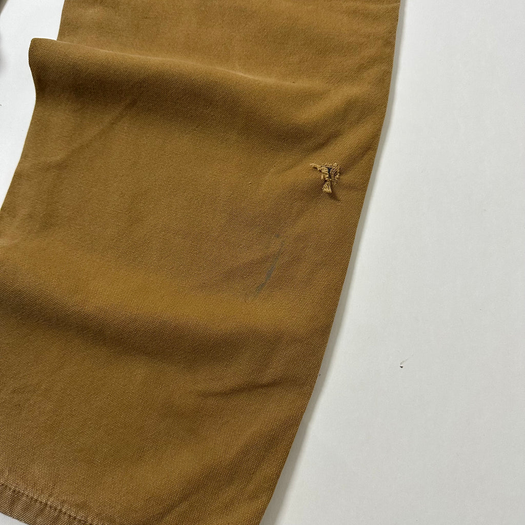 Carhartt Carpenter Pants Flannel-lined in Duck Brown (Size 28-29)