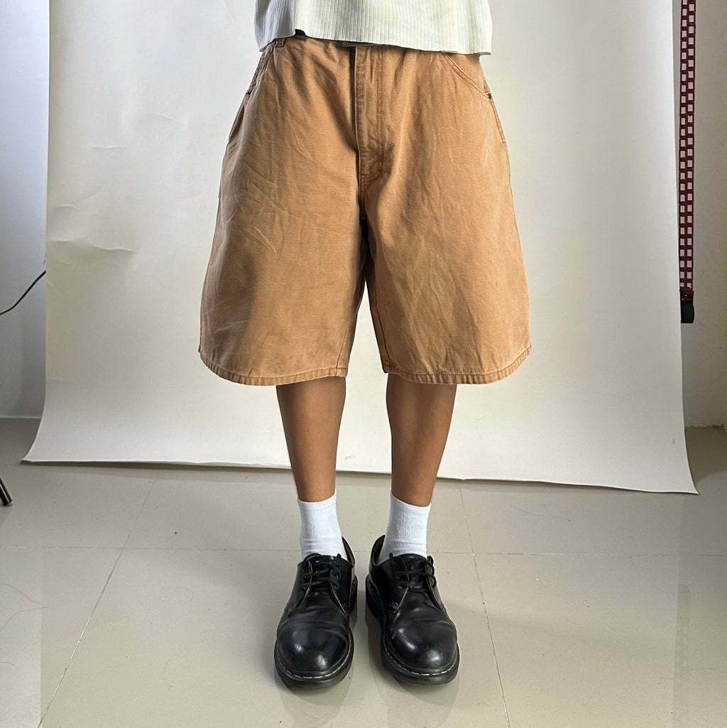 BIG SMITH Carpenter Jorts in Brown (Size 40)