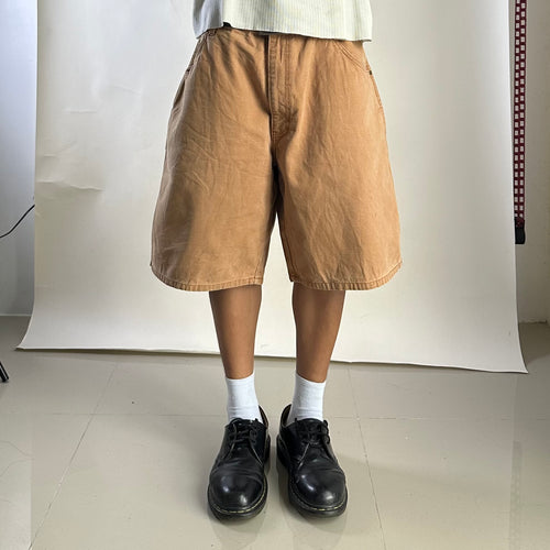 BIG SMITH Carpenter Jorts in Brown (Size 40)