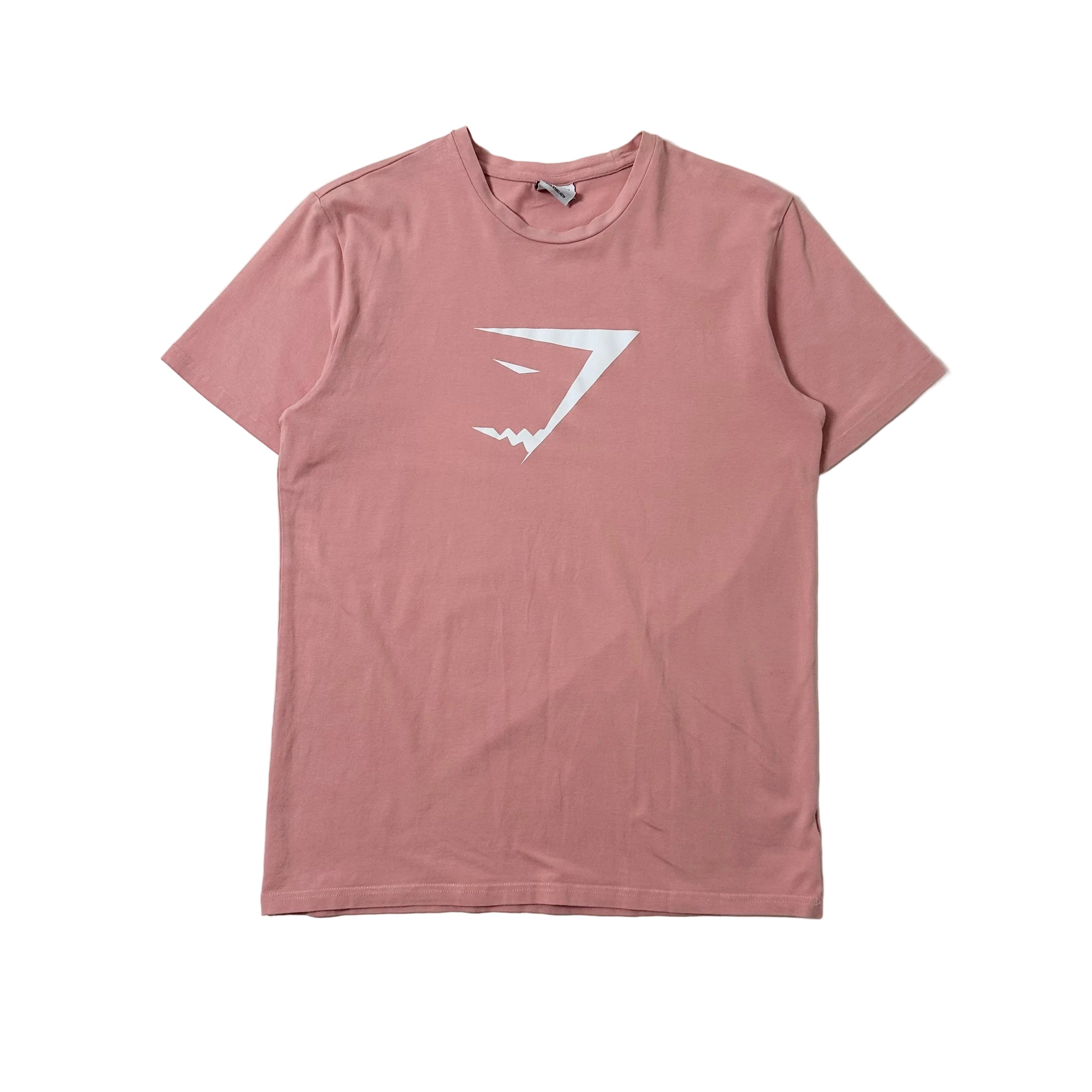 Gymshark Sharkhead Infill T-shirt in Pastel Pink (Size Small)