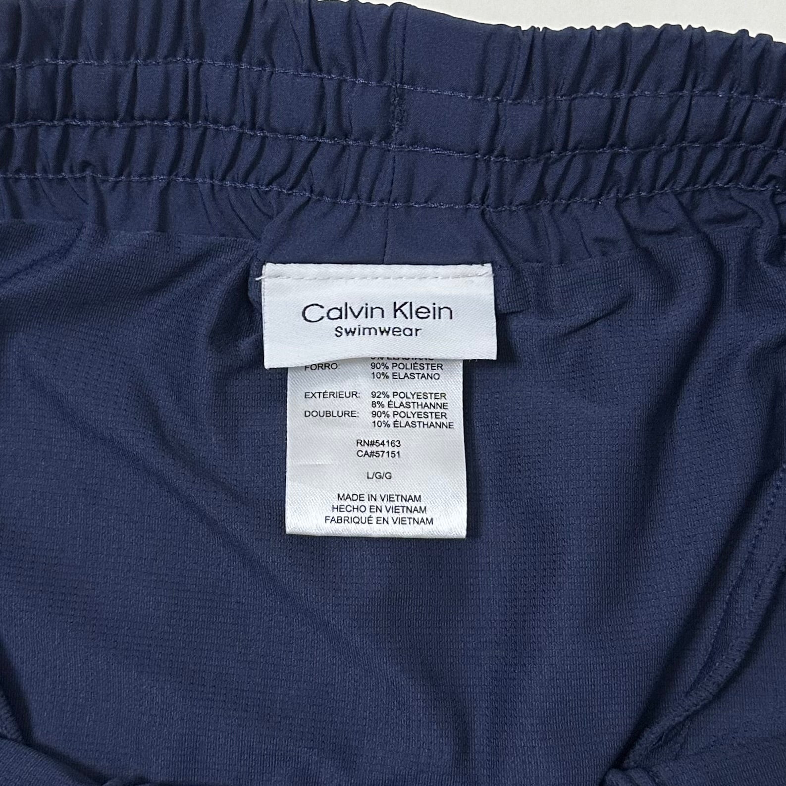 BRAND NEW Calvin Klein Hybrid Swim Shorts Navy Blue Size Large (32-38)