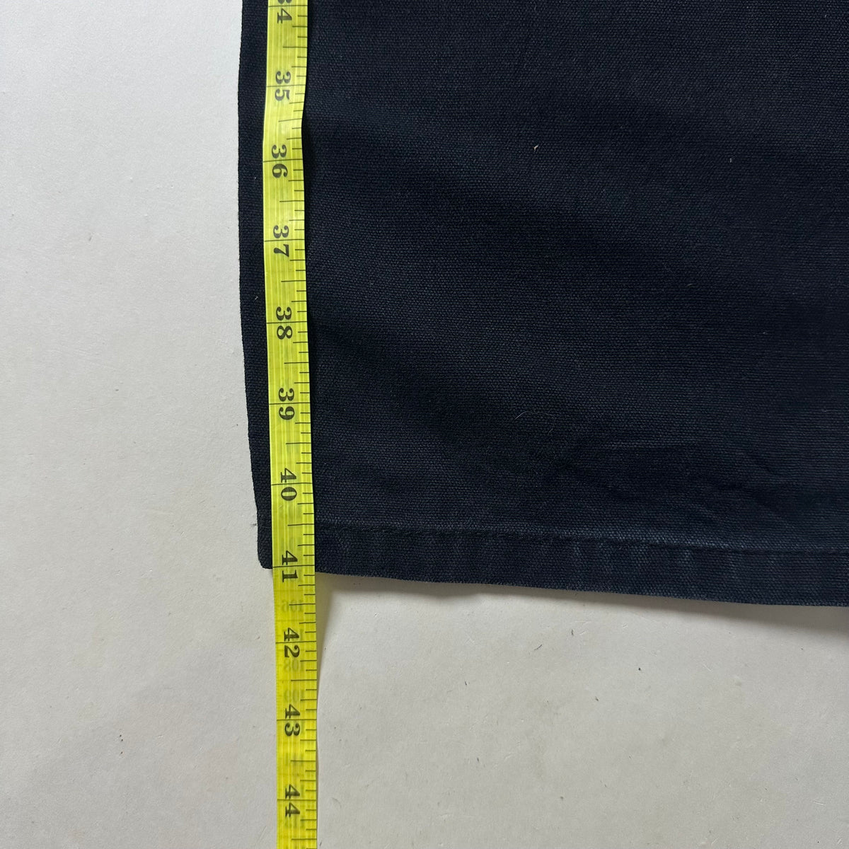 AUTICUP Double Knee Carpenter Pants in Black (Size 34)