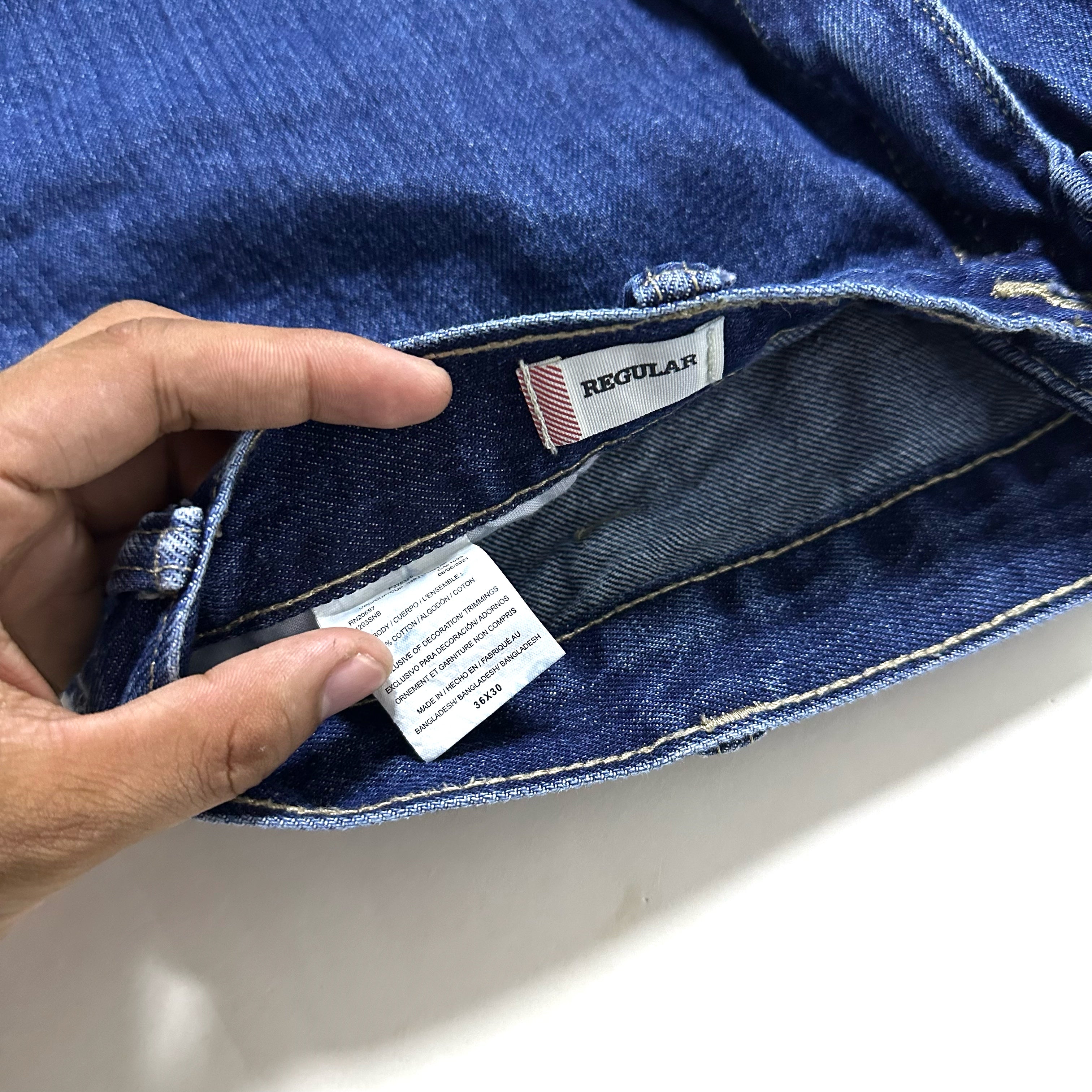 Dickies Regular Fit Denim Pants Size 36