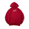 Fox Racing Y2k Hoodie Jacket in Red Size Small (Best Fit Large)